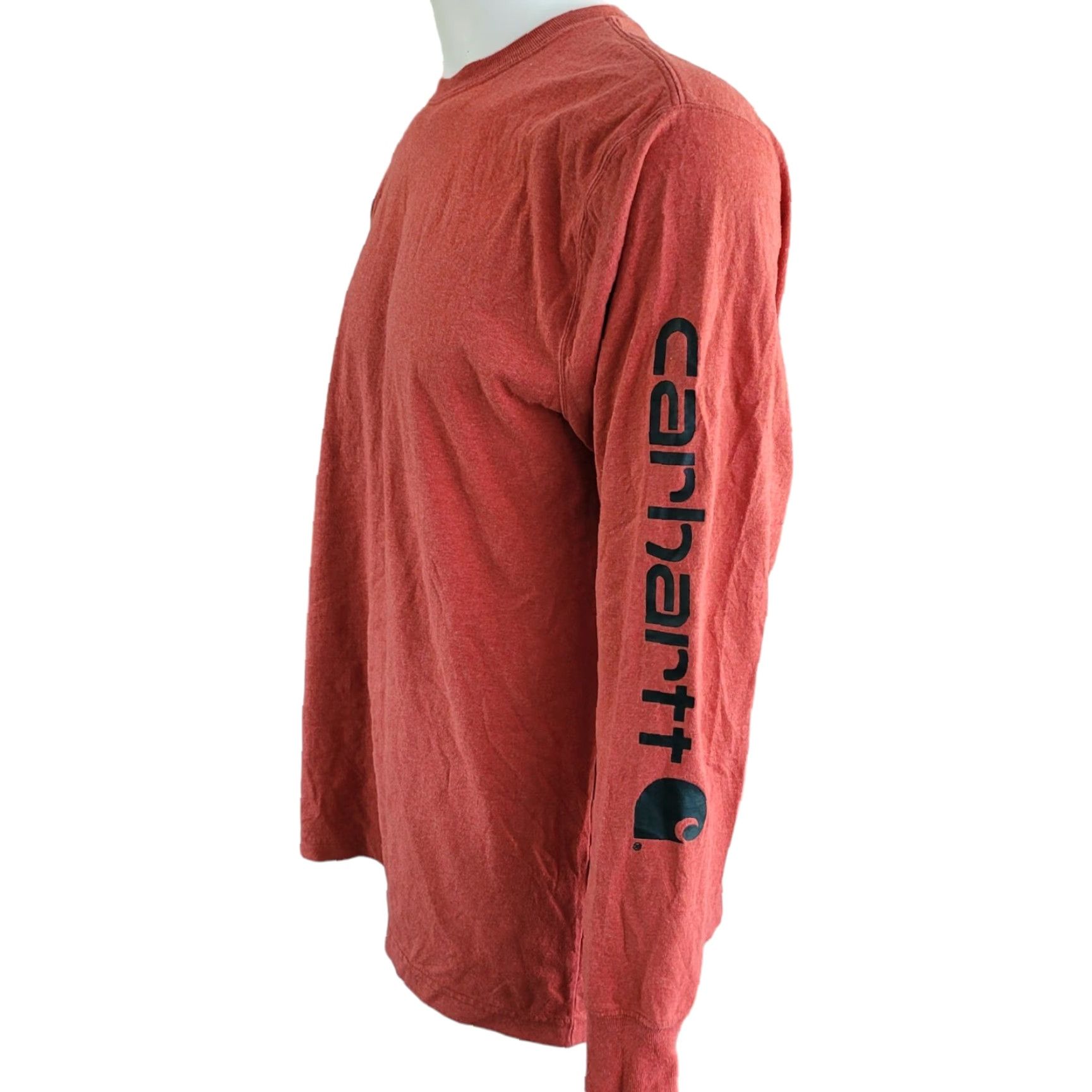 Carhartt VINTAGE Carhartt Red Long Sleeve Shirt L Mens Shirt Red 60% Cotton/40% Polyester Vintage Size US L / EU 52-54 / 3 - 2 Thumbnail