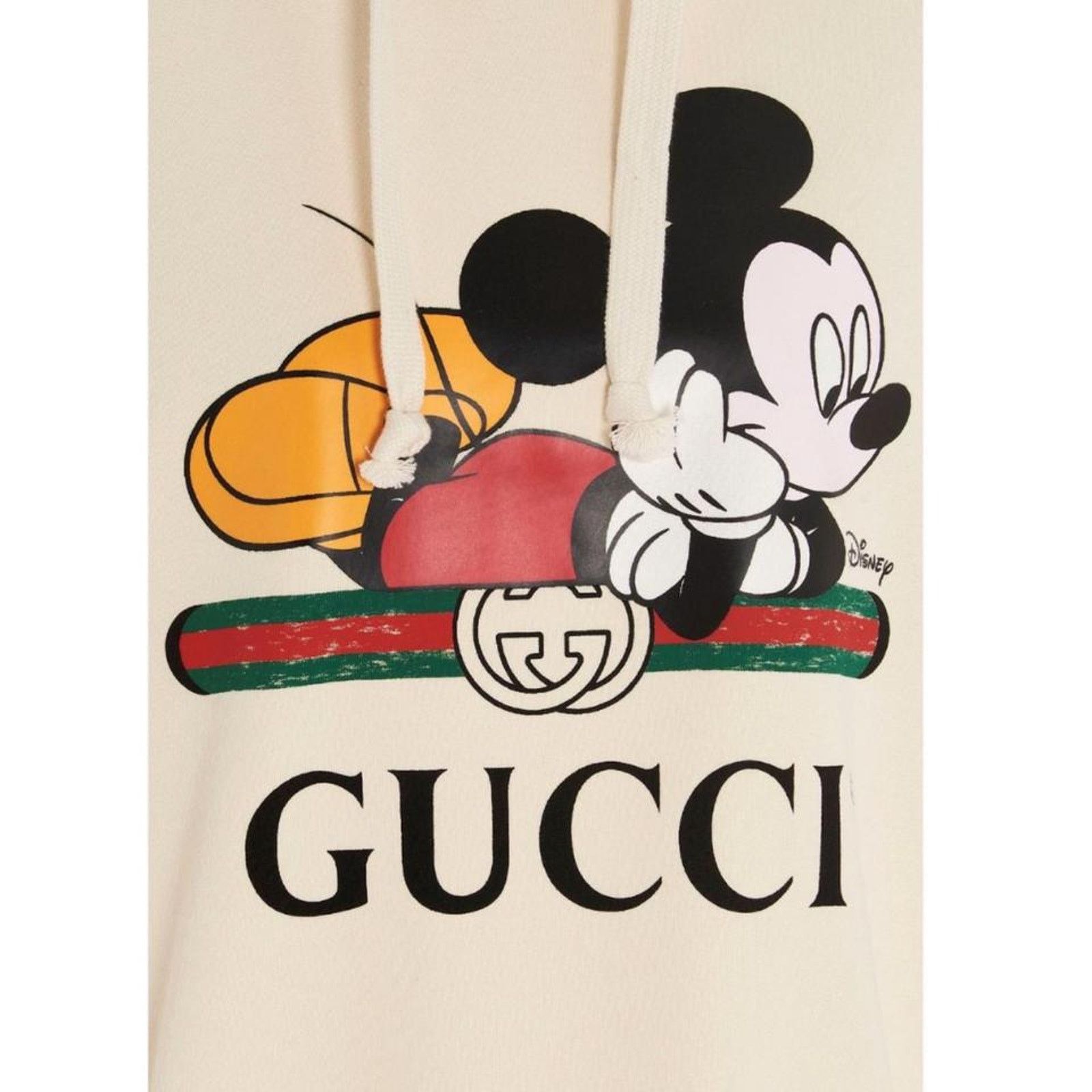 Gucci GUCCI x Disney Mickey logo printed hoodie sweatshirt top Size XS / US 0-2 / IT 36-38 - 3 Thumbnail
