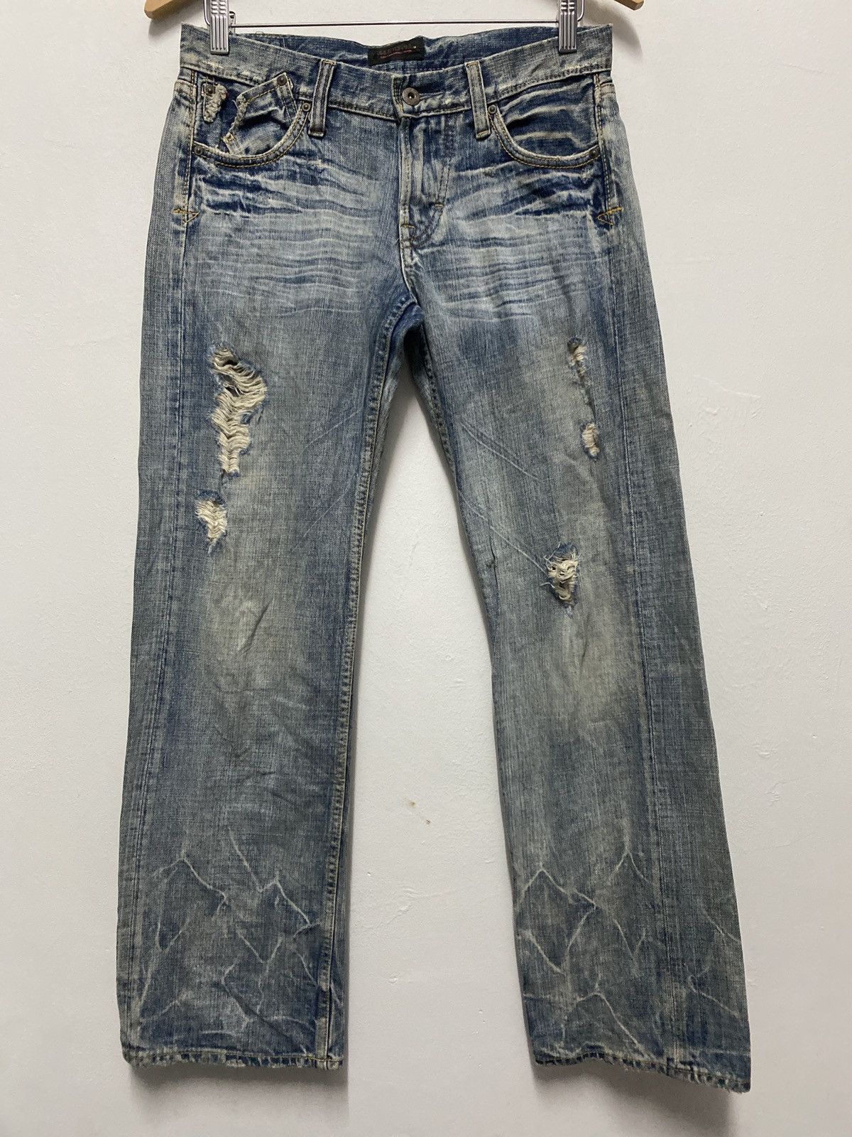 Freewheelers Vintage Union Made Sweet Camel Denim Pants Selvedge Rare Size US 30 / EU 46 - 1 Thumbnail