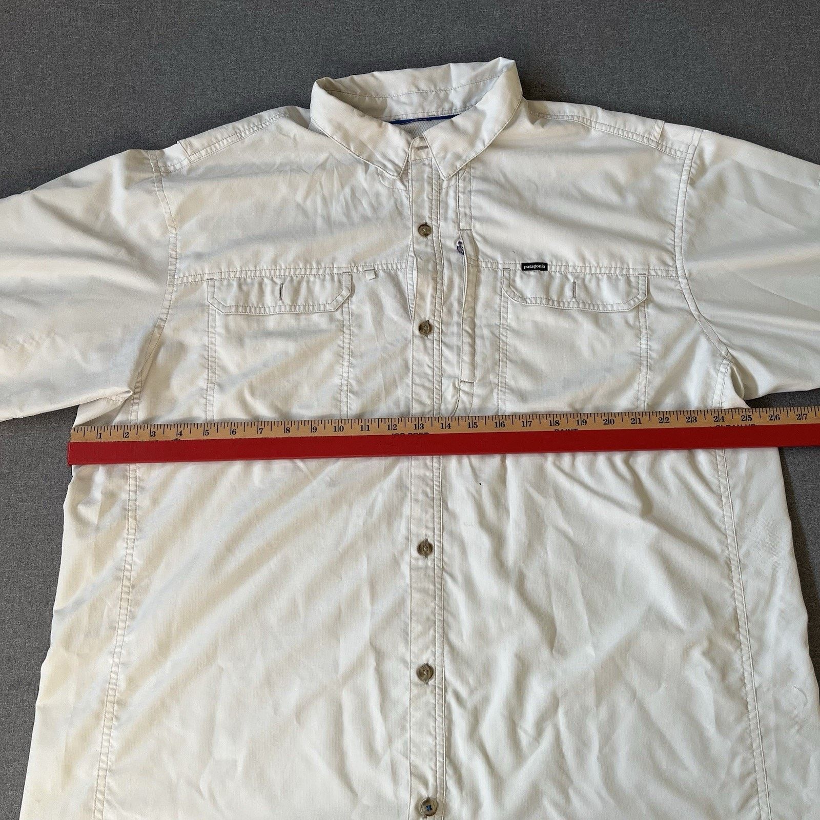 Patagonia Patagonia Mens 2XL Brown Lightweight Button Fishing Shirt Size US XXL / EU 58 / 5 - 3 Thumbnail
