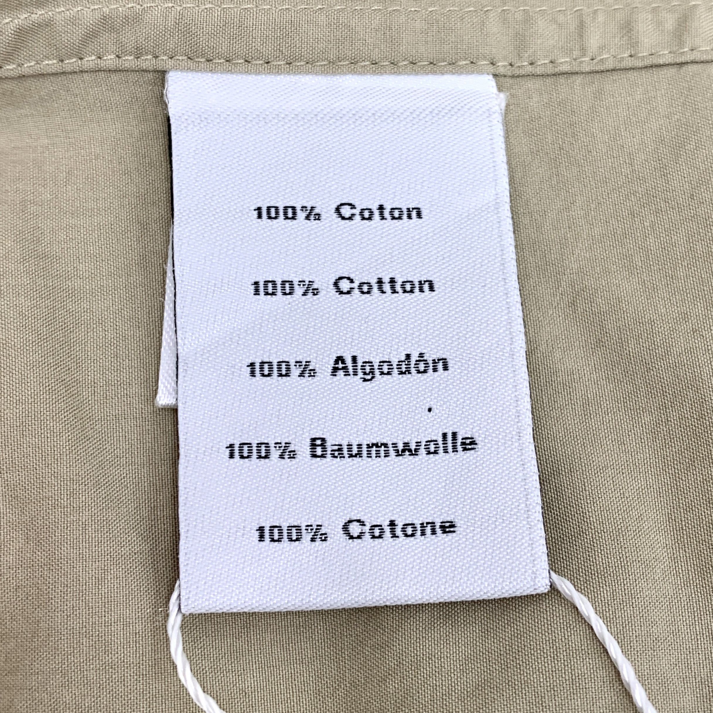 Hermes Hermès Jacket – Khaki Zip Shirt-Style (Size 39) Size XS / US 0-2 / IT 36-38 - 3 Thumbnail