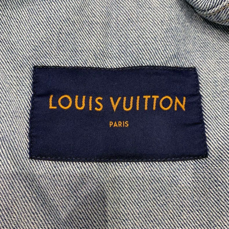 Louis Vuitton LOUIS VUITTON Full print gradient denim jacket Size US L / EU 52-54 / 3 - 5 Thumbnail