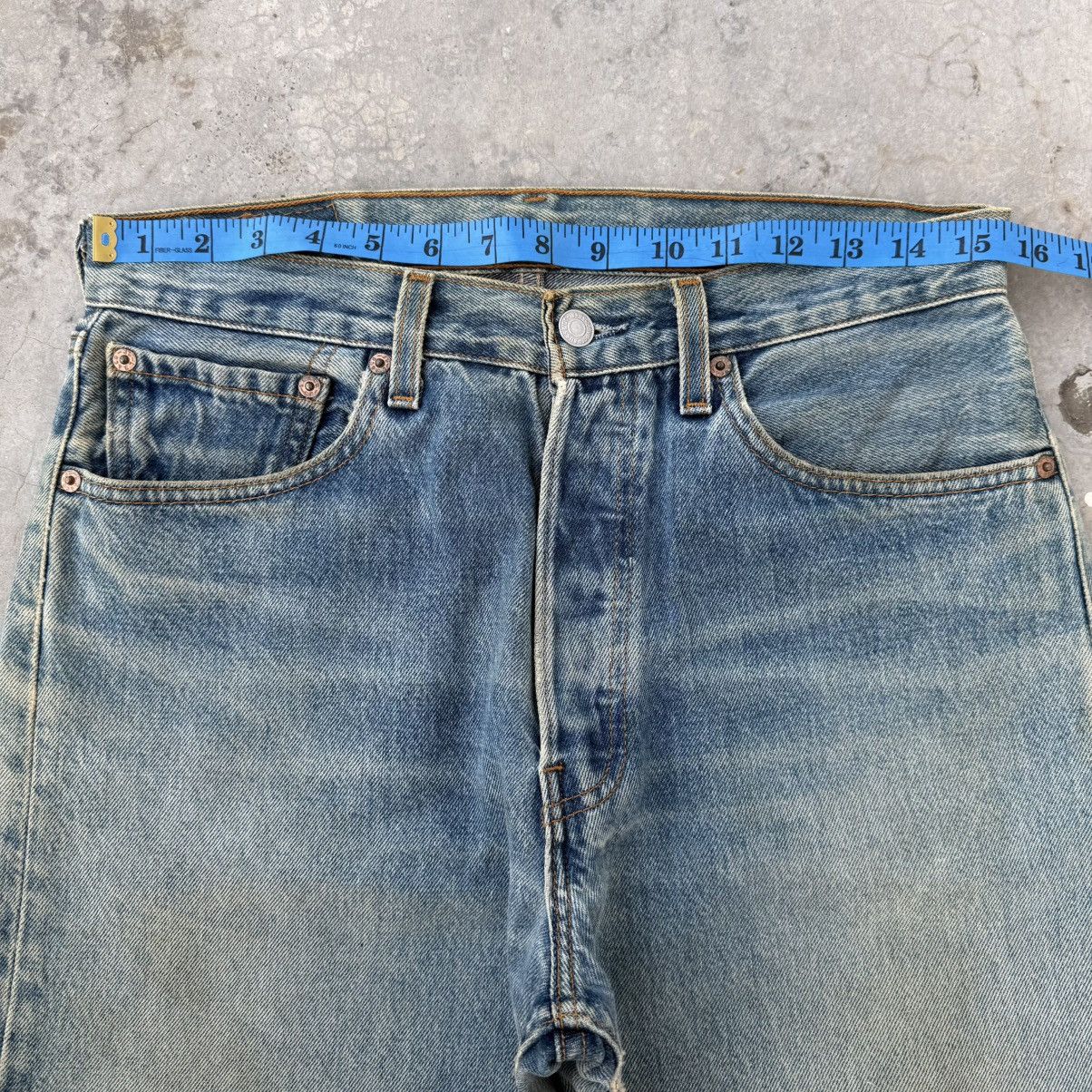Levi's Vintage Clothing VINTAGE LEVI'S 501 USA 99' FOR WOMEN RUSTY DENIM JEAN PANTS Size US 31 - 6 Thumbnail