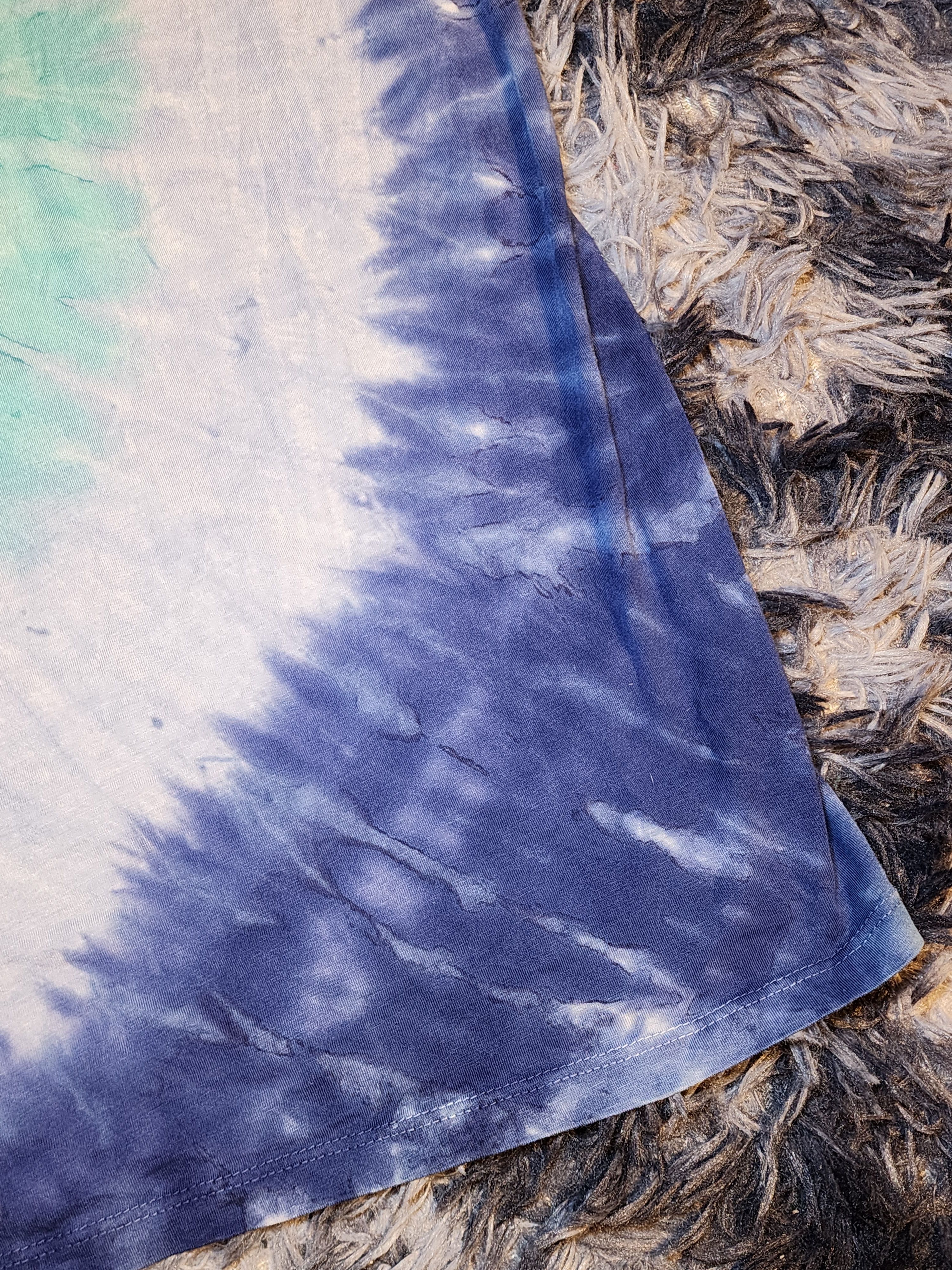 Amiri Amiri Shark Tie Dye Short Sleeve T Shirt Mens XXL Size US XXL / EU 58 / 5 - 12 Thumbnail