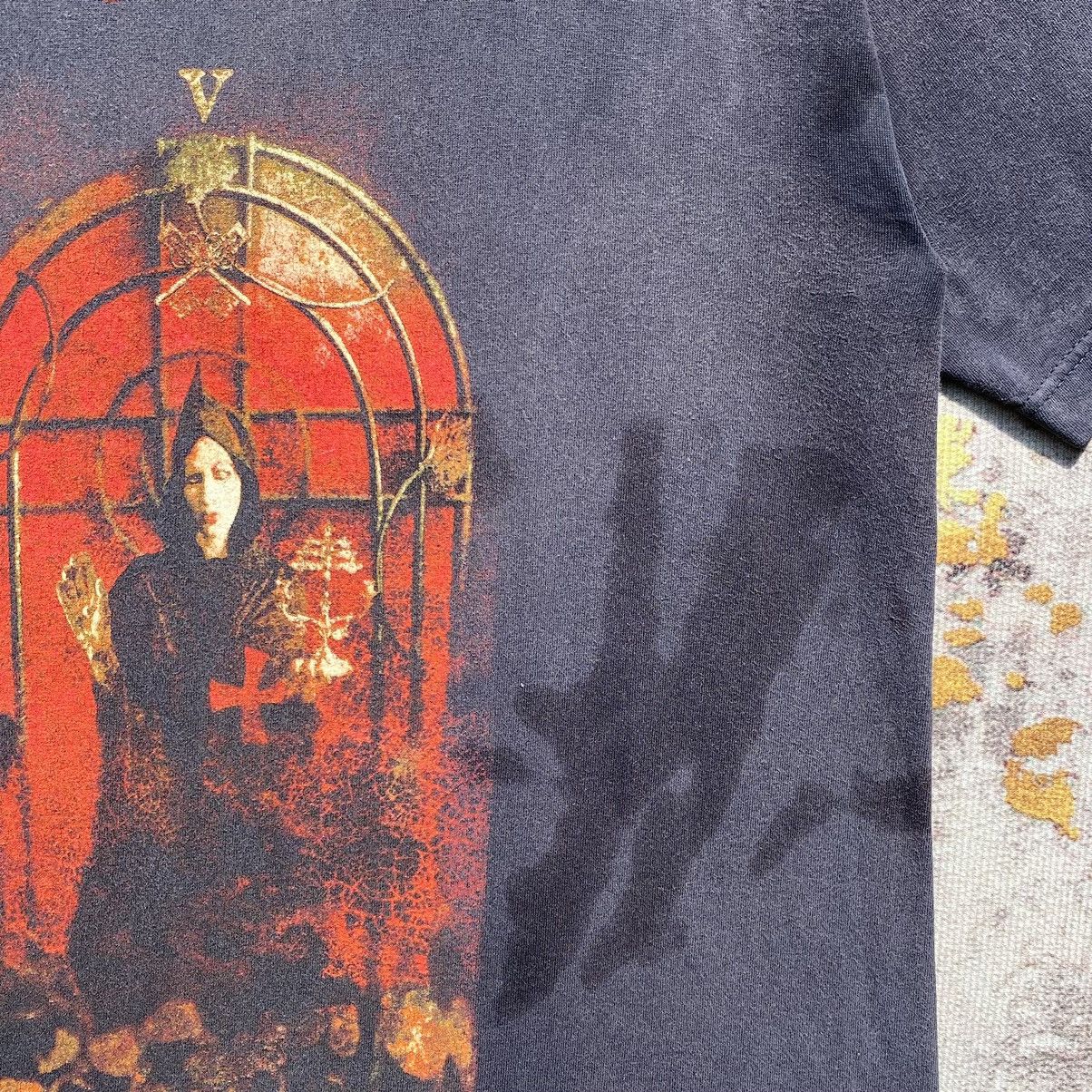 Marilyn Manson Vintage 2000s Marilyn Manson Hierophant Shirt SunFaded Size US S / EU 44-46 / 1 - 18 Thumbnail