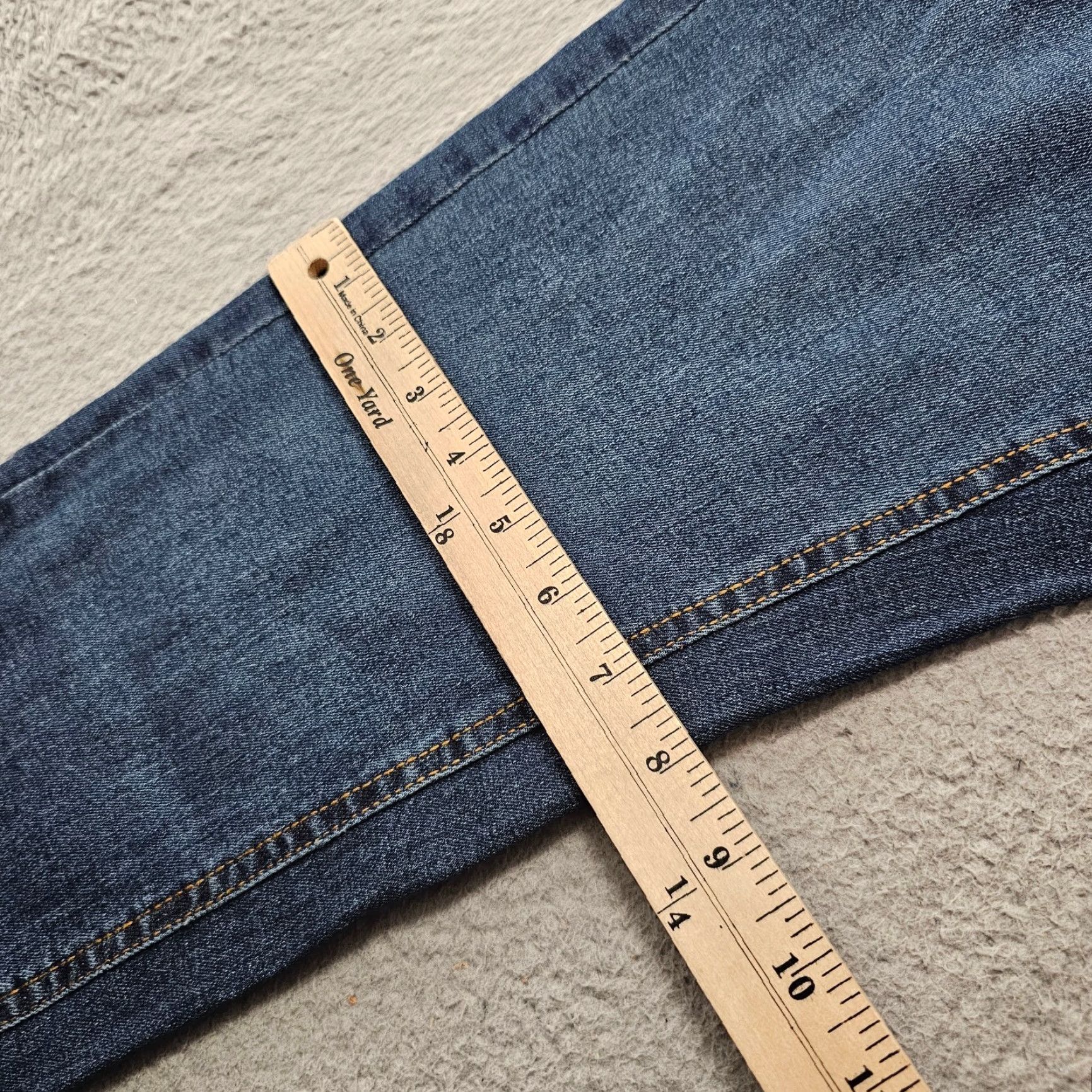 Izod IZOD Men’s Jeans 30x32 Blue Straight Fit Comfort Stretch Denim Cotton Pant Jeans Size US 30 / EU 46 - 7 Thumbnail