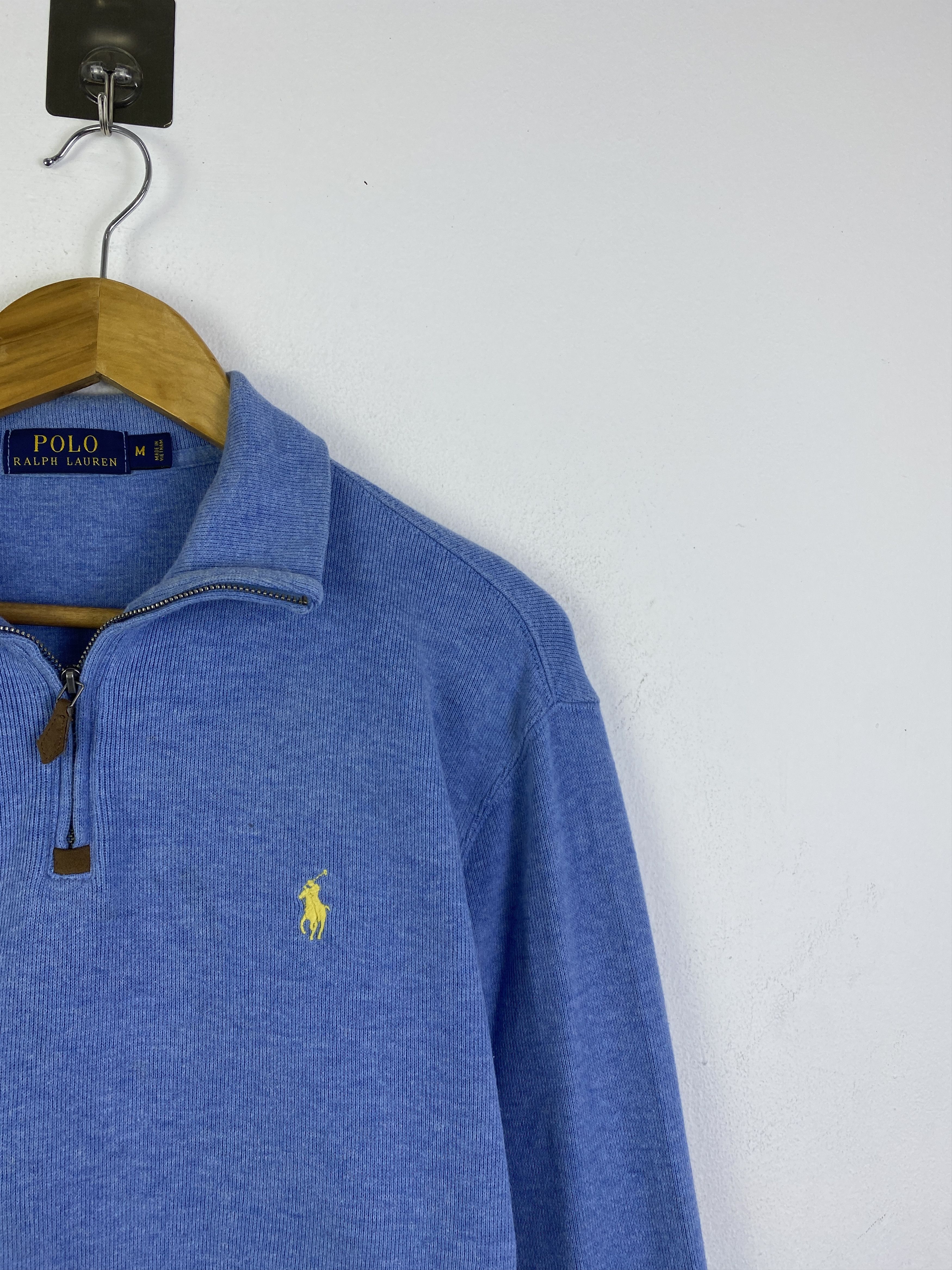 Polo Ralph Lauren Vintage Polo Ralph Lauren Half Zipper Sweatshirt SH0334 Size US M / EU 48-50 / 2 - 9 Thumbnail