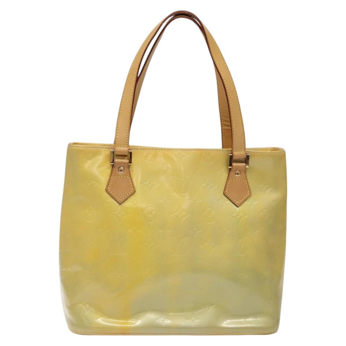 Louis Vuitton LOUIS VUITTON Monogram Vernis Houston Hand Bag Gris M91053 Size ONE SIZE - 13 Thumbnail