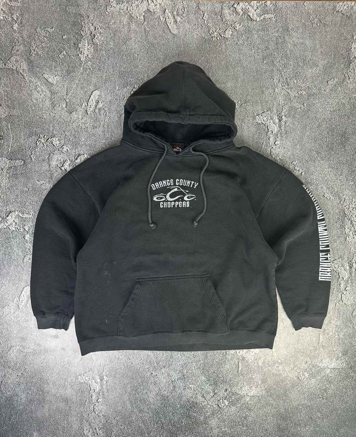 Vintage × West Coast Choppers Vintage Orange Country Choppers Hoodie Size US M / EU 48-50 / 2 - 2 Thumbnail