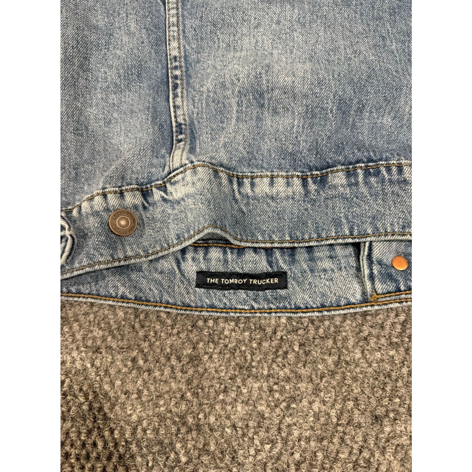 Lucky Brand Lucky Brand Denim Jacket Womens Small Blue Button Front Trucker Distressed Jacket | Denim Jacket | Blue | Regular | Women - XS to S not included Size S / US 4 / IT 40 - 7 Thumbnail