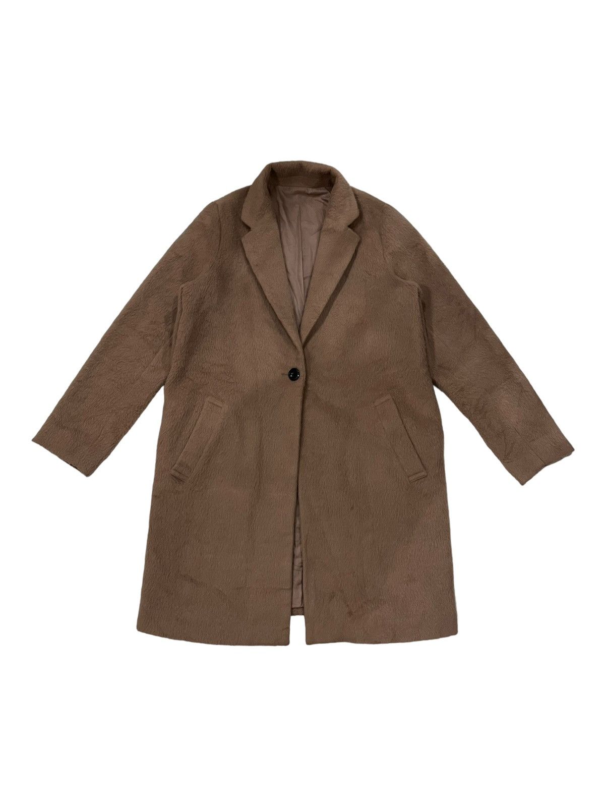 Japanese Brand × Vintage For IT Faux Fleece Coat Jacket Size M / US 6-8 / IT 42-44 - 2 Thumbnail