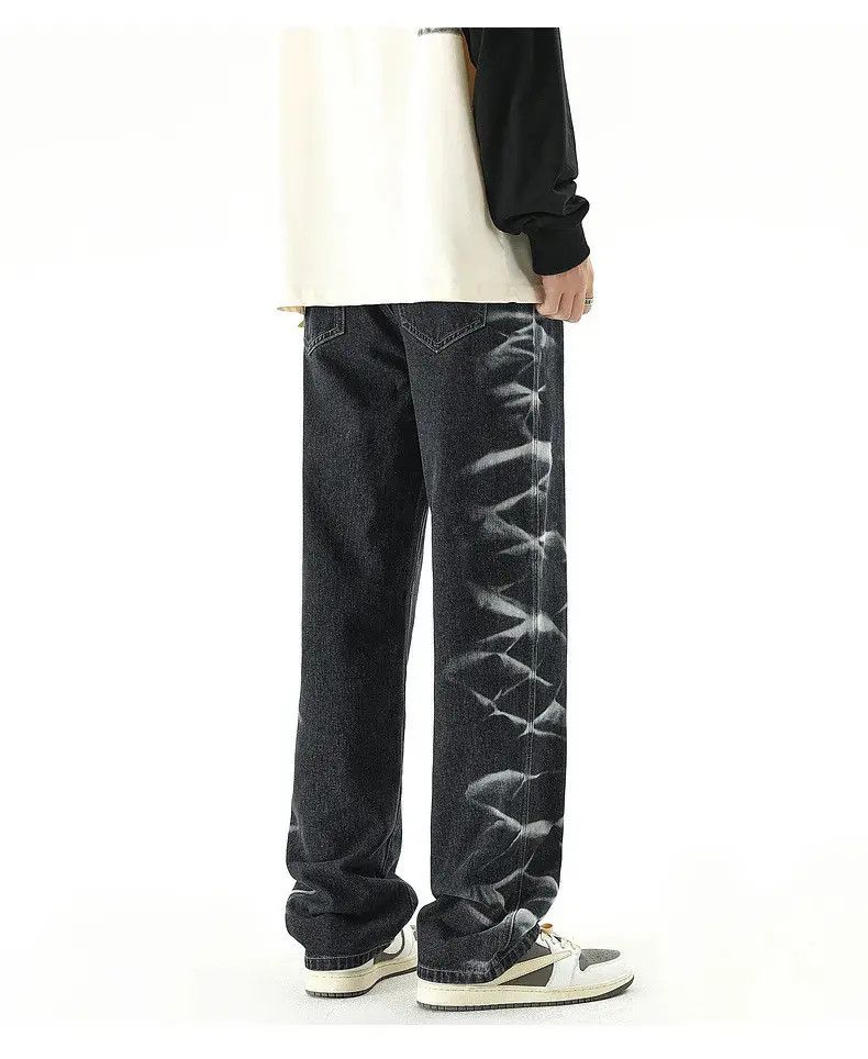 Japanese Brand Korean Style Straight Casual Jeans Size US 32 / EU 48 - 3 Thumbnail
