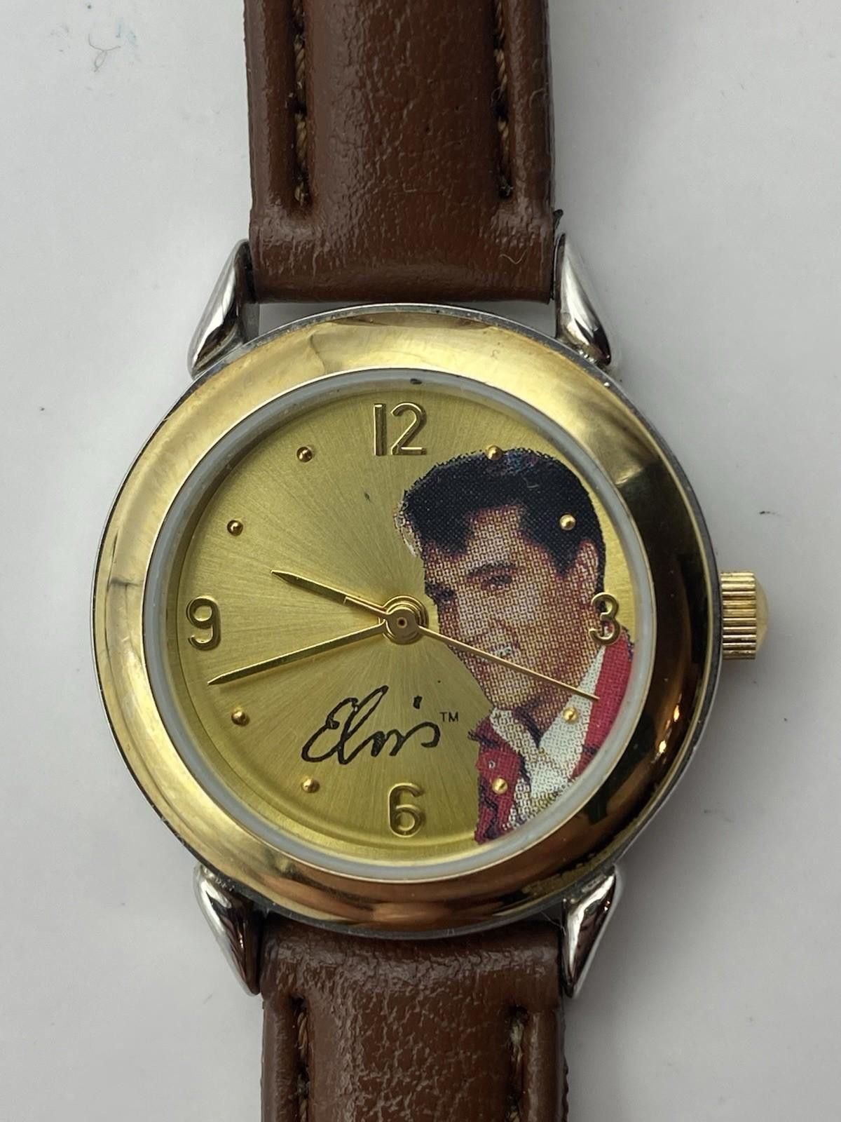 Designer Lot Of 2 Elvis Presley Watches - New Batteries - Valdawn Size ONE SIZE - 3 Thumbnail