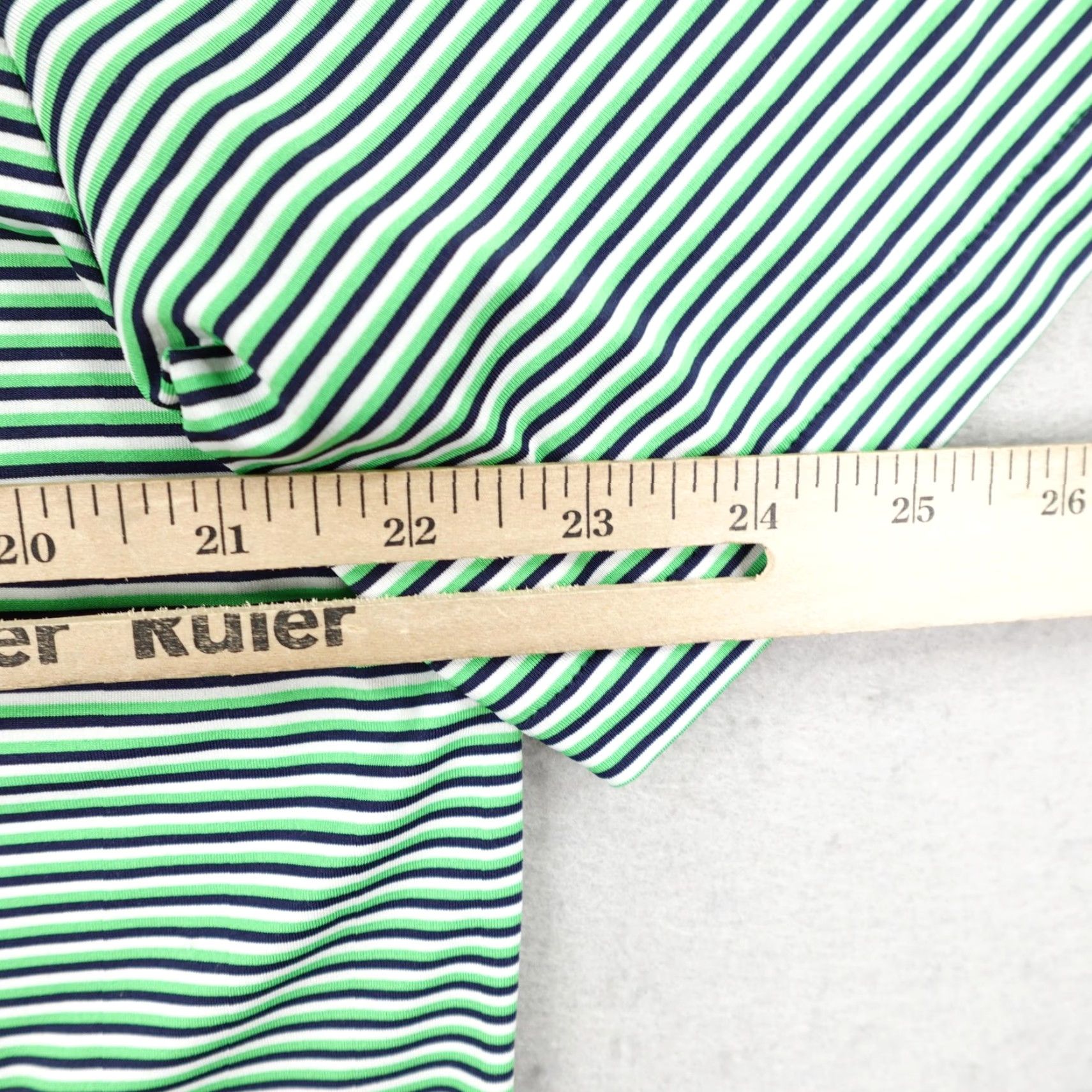 Ralph Lauren Ralph Lauren Polo Shirt Mens XL Green Blue Stripes RLX Wailea Maui Hawaii Golf Size US XL / EU 56 / 4 - 7 Thumbnail