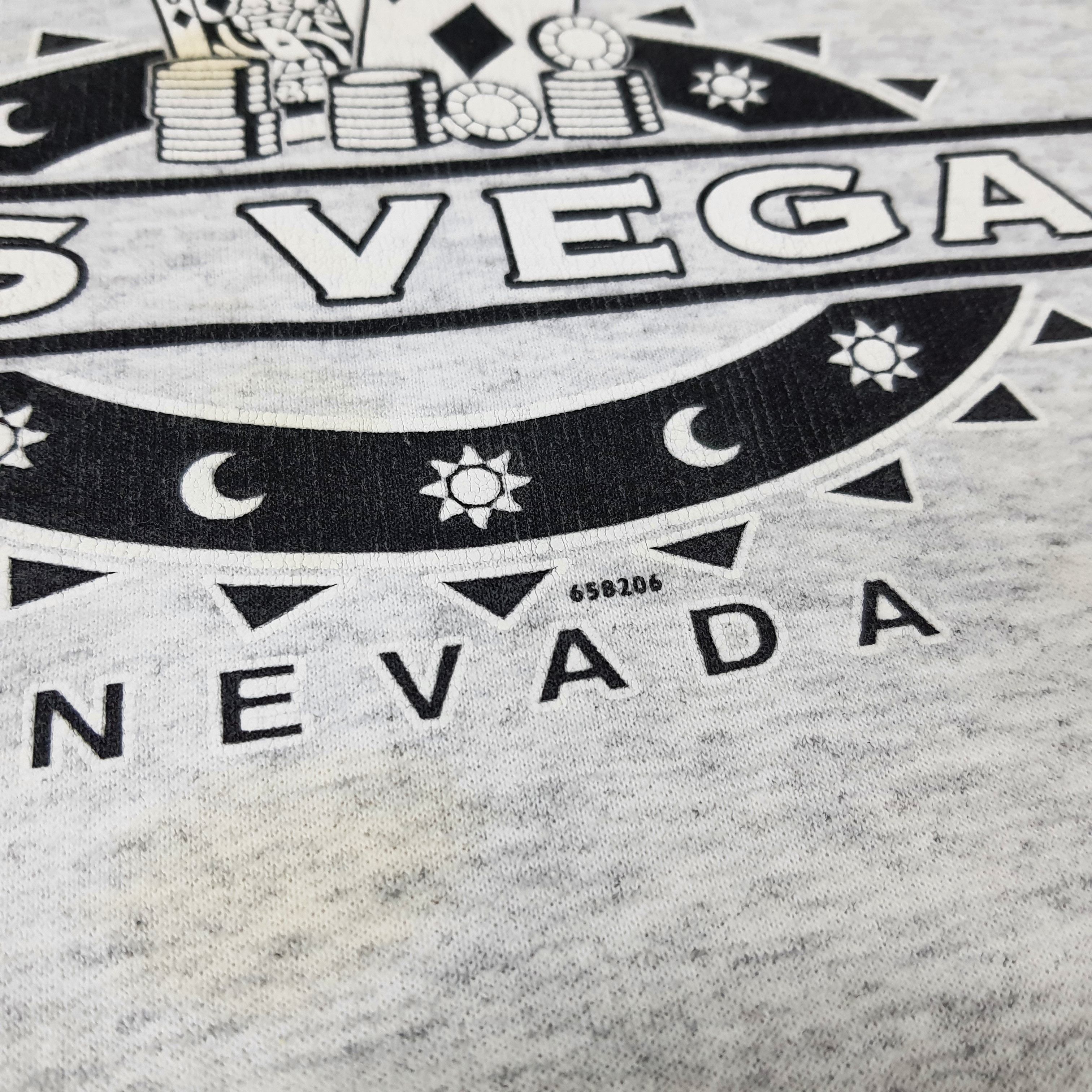 Hanes Vintage Las Vegas Nevada Poker Sweatshirt C225N22 Size US L / EU 52-54 / 3 - 3 Thumbnail