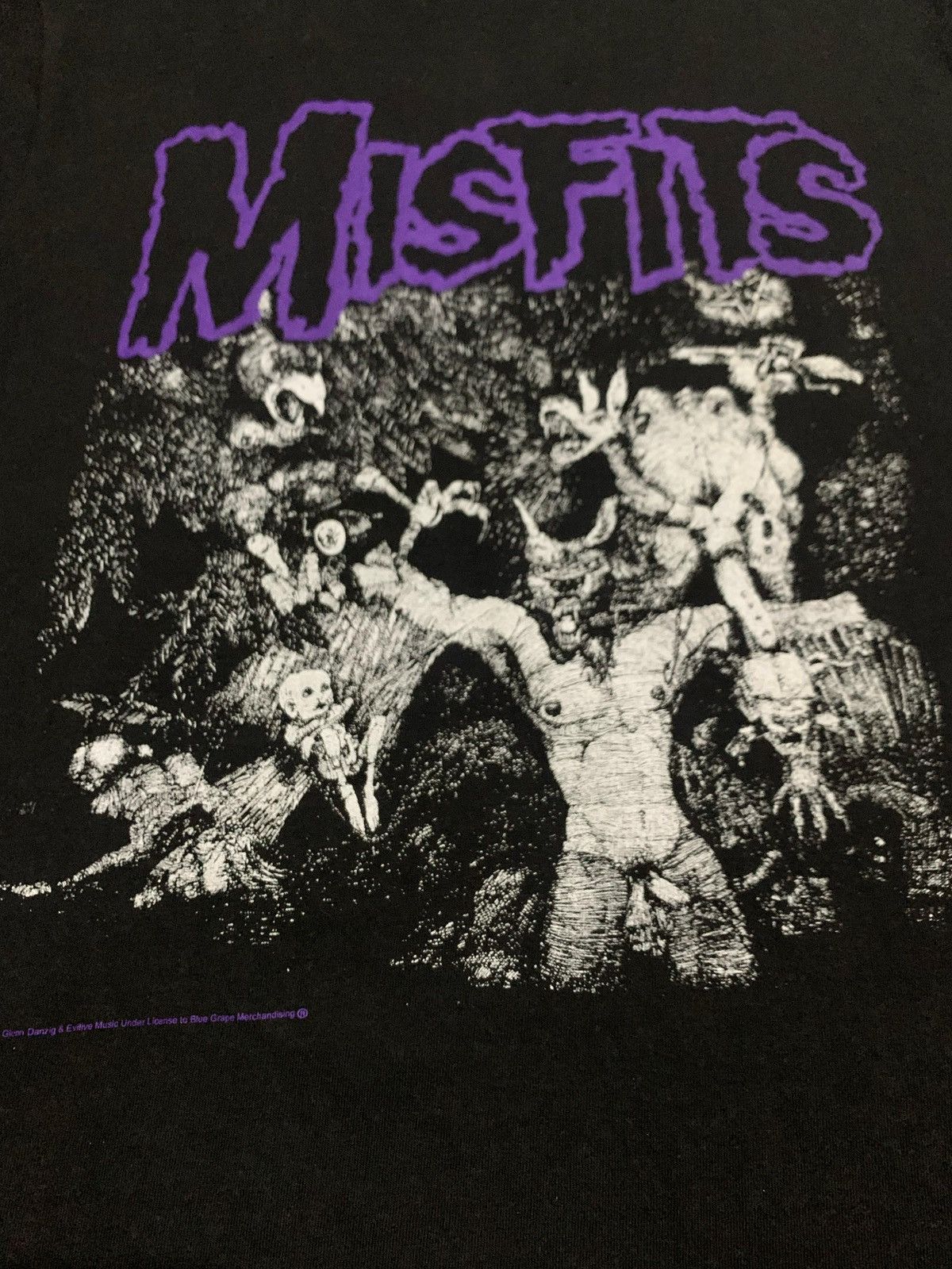 Band Tees Vintage Misfits “Wolf’s Blood” T-Shirt Size US L / EU 52-54 / 3 - 2 Thumbnail