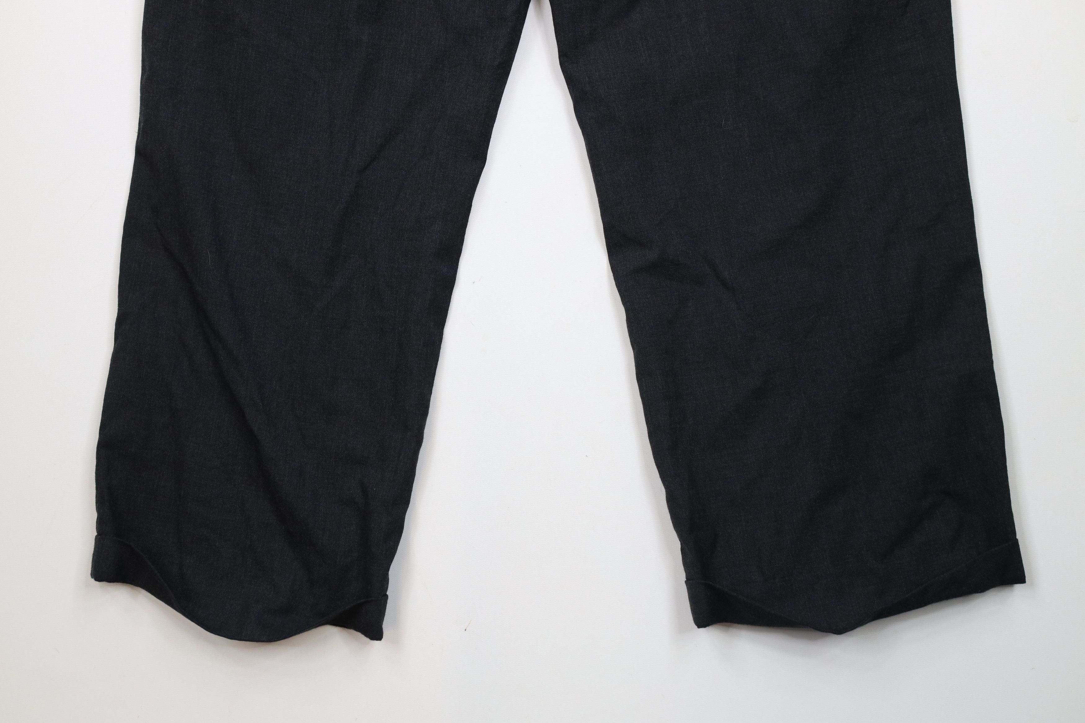 Vintage Vintage 90s Streetwear Pleated Wide Leg Chino Pants Gray Size US 36 / EU 52 - 14 Thumbnail
