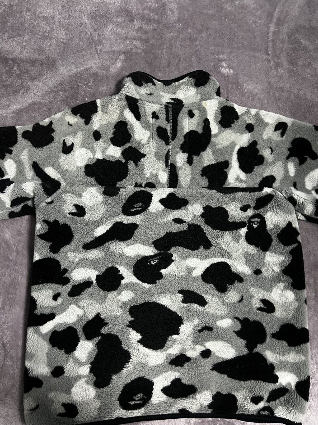 Bape Bape ‘04 Snow Camo Fleece Sweater Size US M / EU 48-50 / 2 - 5 Thumbnail