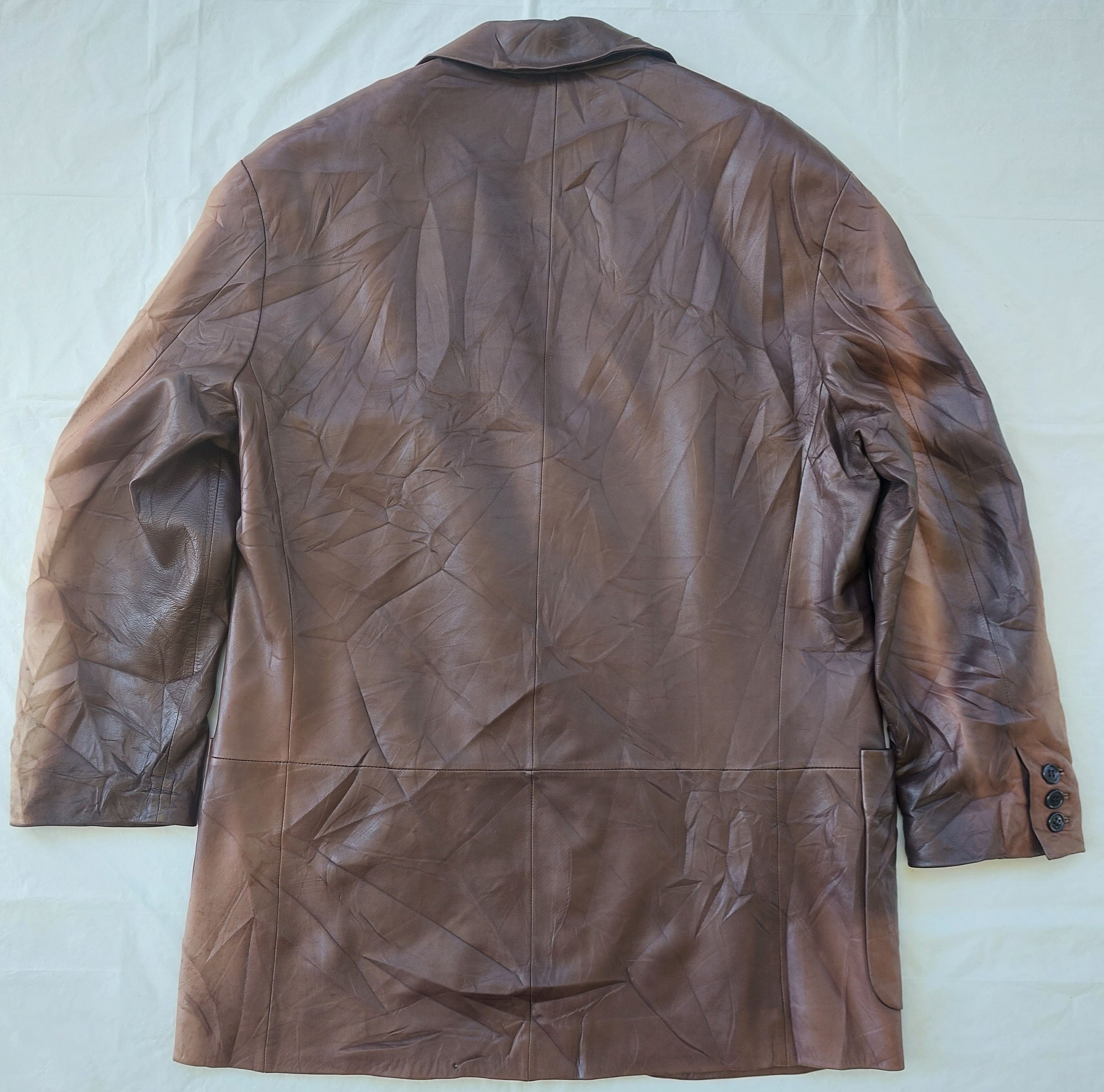 Loewe LOEWE Madrid nappa lambskin tie dye leather coat Size US L / EU 52-54 / 3 - 10 Thumbnail