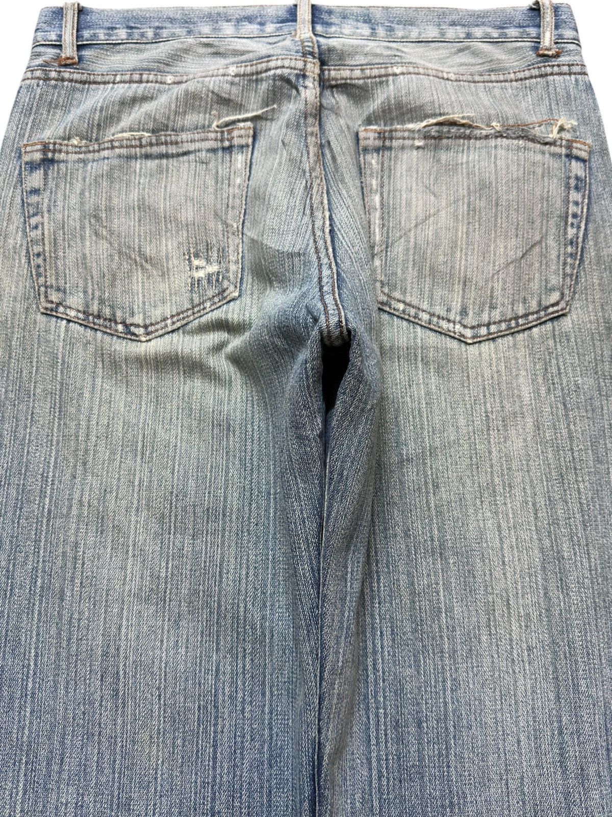 If Six Was Nine Vintage Nylaus Jeans Faded Distressed Denim Size US 31 - 6 Thumbnail