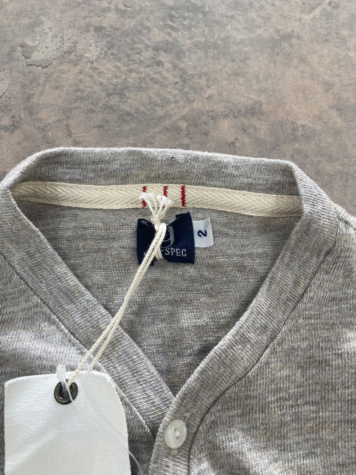 Japanese Brand × Vintage MIL-SPEC 9 HENLEY LS TSHIRT JAPAN LGB Size US S / EU 44-46 / 1 - 5 Thumbnail