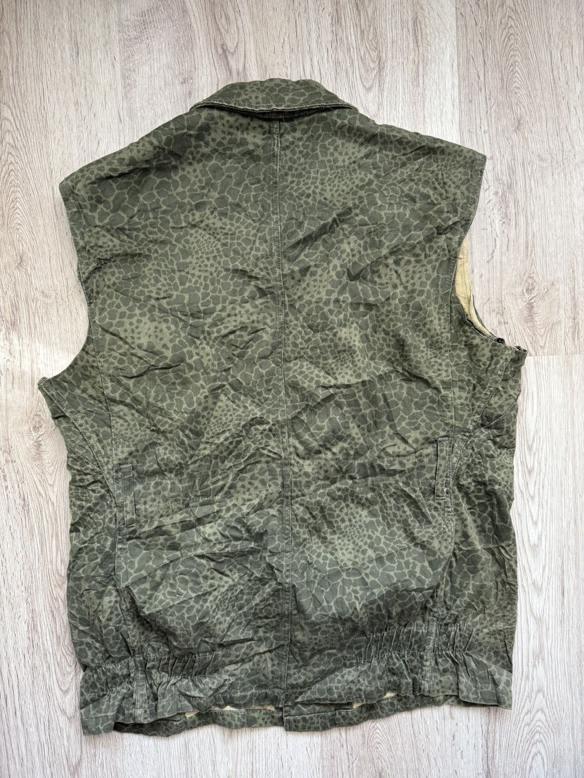 Other Vintage Polish Army Camo Ammo Vest 90s Pattern Tactical Vest Size US L / EU 52-54 / 3 - 15 Thumbnail
