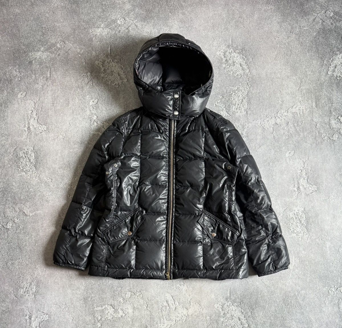 Burberry Burberry Brit XL goose down jacket puffer quilted hooded Size XL / US 12-14 / IT 48-50 - 14 Thumbnail