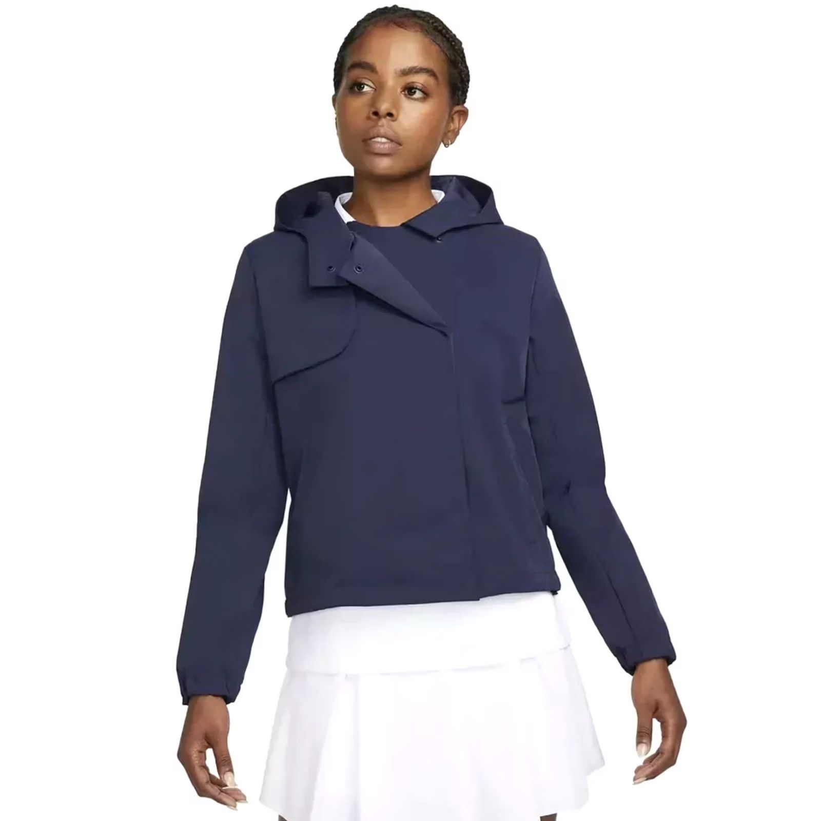 Nike VINTAGE NWT Nike Golf Women's Repel Full Zip Hooded Jacket DH2089-451 XL Blue Size XL / US 12-14 / IT 48-50 - 7 Thumbnail
