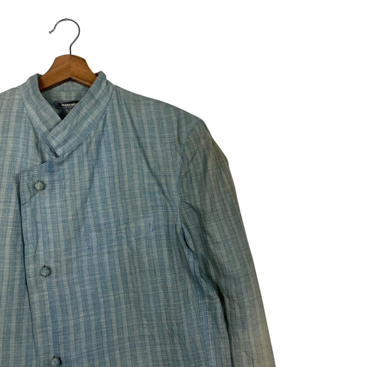 Issey Miyake Vintage 80s Issey Miyake Hickory Faded Jacket Size US M / EU 48-50 / 2 - 5 Thumbnail