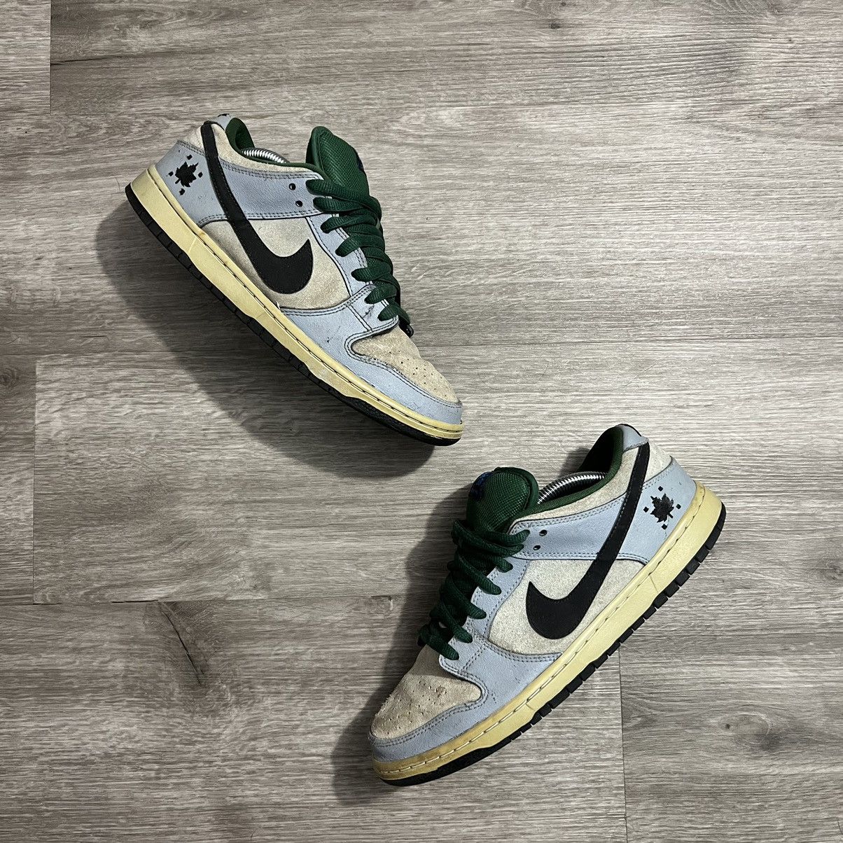 Nike Nike SB Dunk Low Maple Leaf Central Park Size US 10.5 / EU 43-44 - 11 Thumbnail