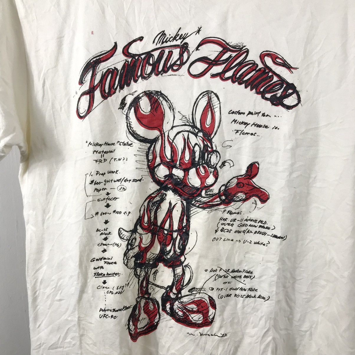 Beams Plus Japan beams 100 percent fun rat mickey flames rare collect Size US M / EU 48-50 / 2 - 3 Thumbnail