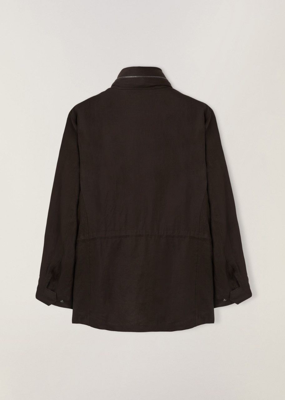 Loro Piana o1srvl11e0424 Jacket in Black Size M / US 6-8 / IT 42-44 - 3 Thumbnail