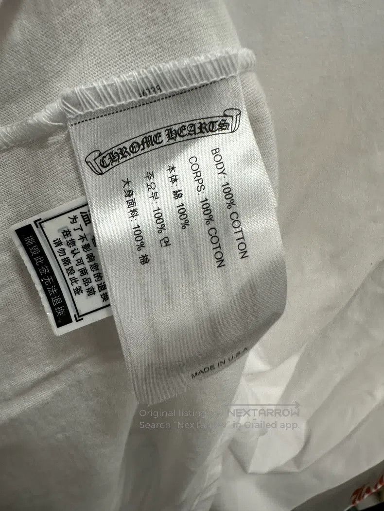 Chrome Hearts CHROME HEARTS Size XXL Orange three crosses and white long Size US XXL / EU 58 / 5 - 5 Thumbnail
