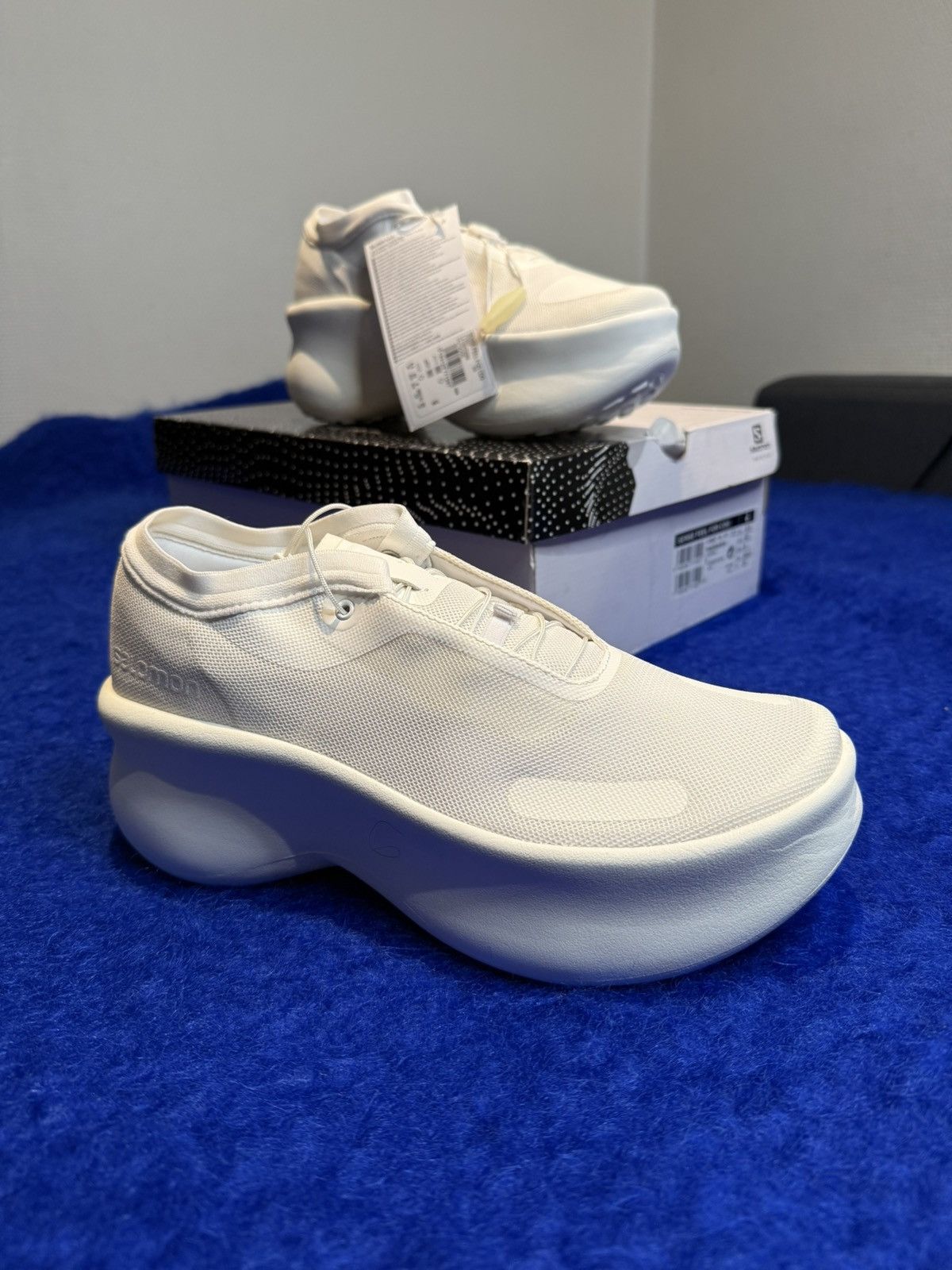 Comme des Garcons Comme des Garçons x Salomon Sense Feel “White” – US 8 – New Size US 8 / IT 38 - 1 Thumbnail