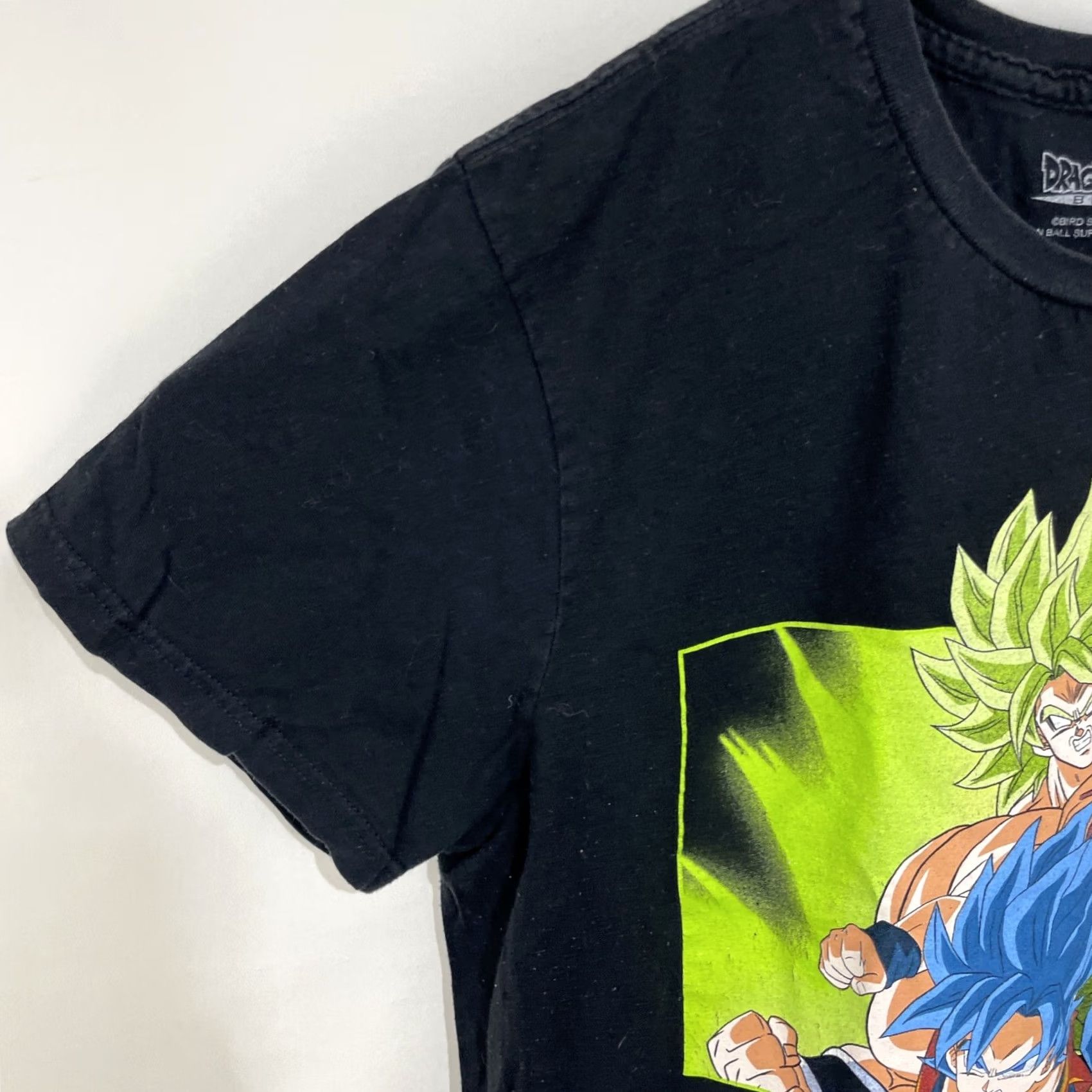 Vintage Dragon Ball Z Super T Shirt Mens Large L Black Short Sleeve Broly The Movie Shirt Anime American Childrens? Size US L / EU 52-54 / 3 - 4 Thumbnail