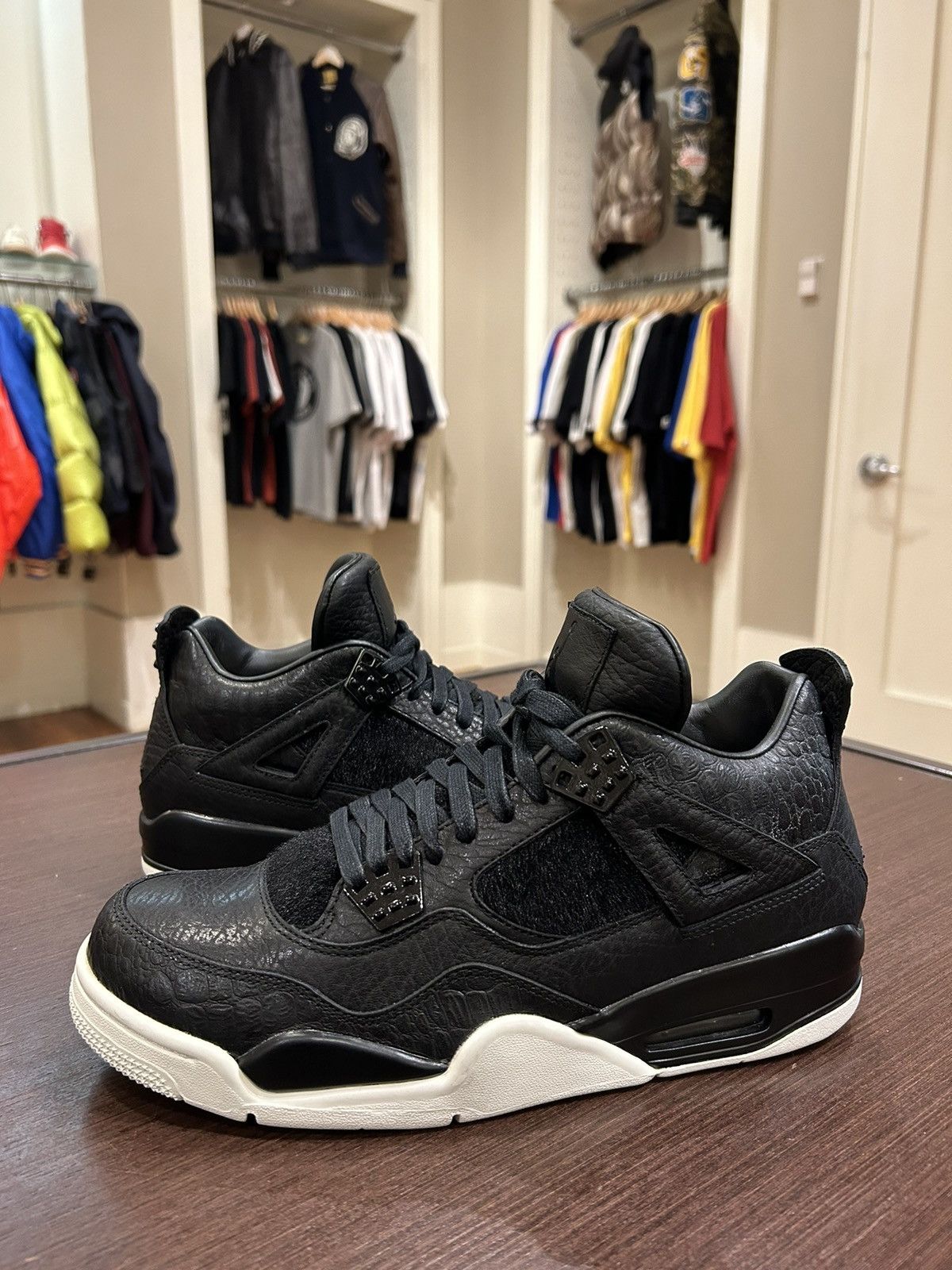 Air jordan 4 pony hair hot sale
