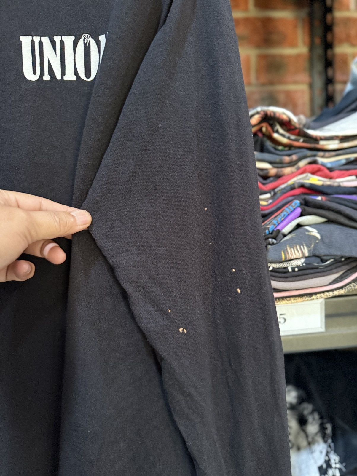 Vintage Vintage Union LA Un Film De Long Sleeve Tee Size US L / EU 52-54 / 3 - 14 Thumbnail