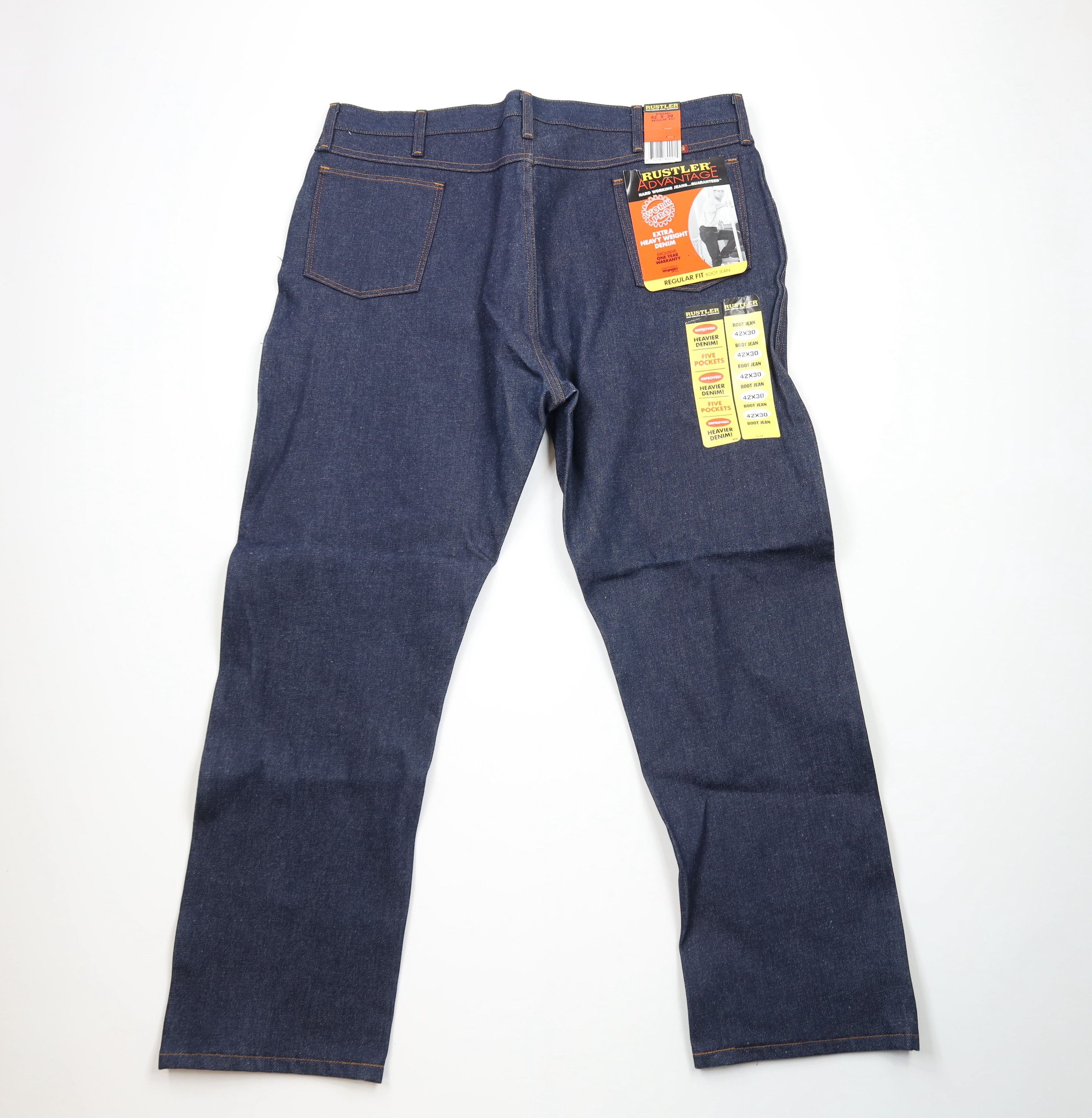 Vintage Deadstock Vintage Y2K 2001 Streetwear Bootcut Denim Jeans Size US 42 / EU 58 - 10 Thumbnail