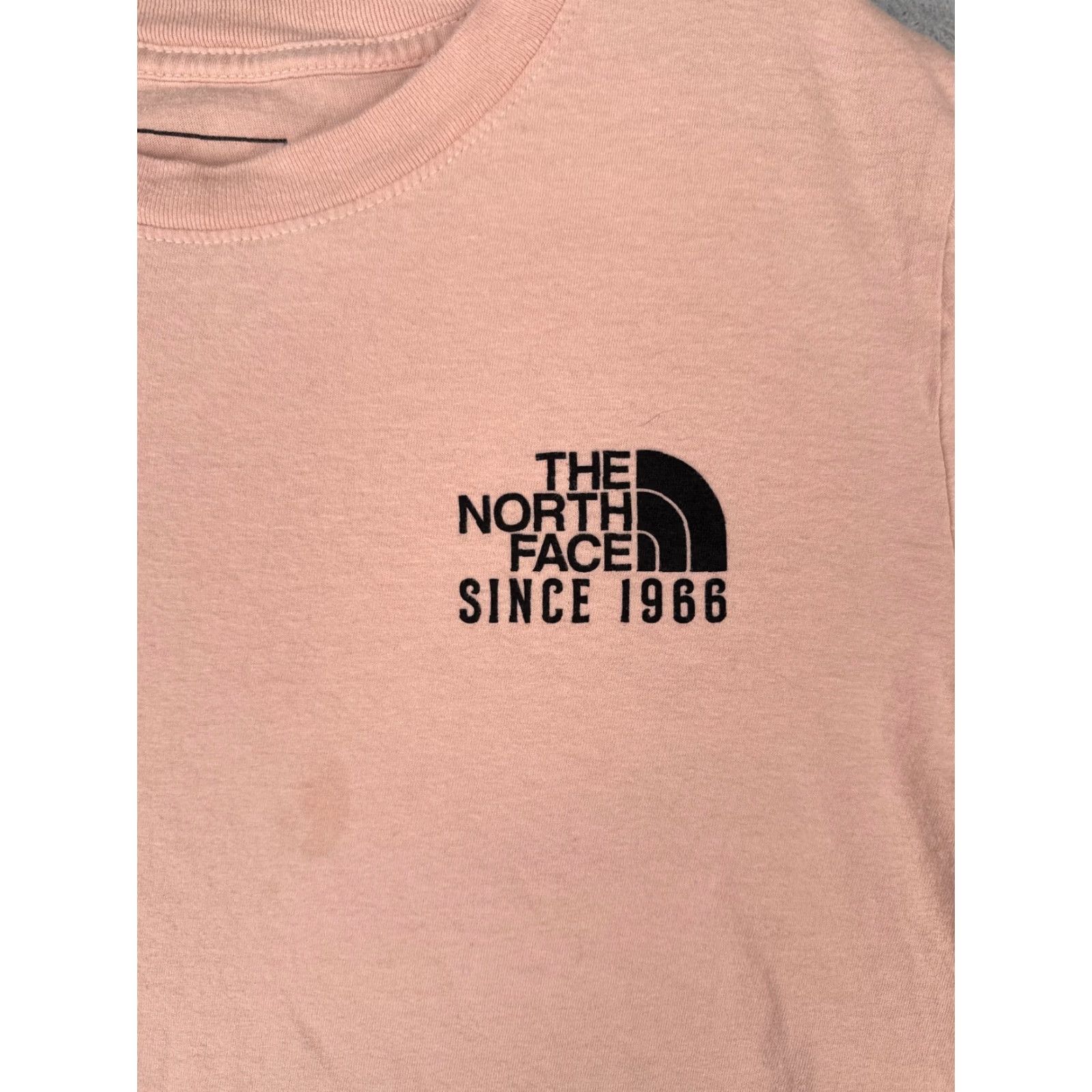 The North Face VINTAGE? No — The North Face Shirt Women Medium Pink Long Sleeve Crew Neck 100% Cotton read Size M / US 6-8 / IT 42-44 - 7 Thumbnail