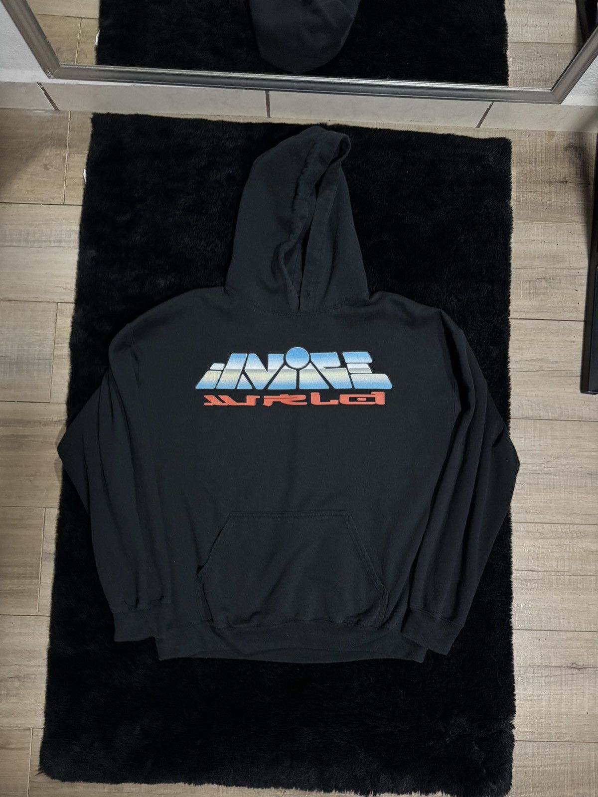 VLONE x Juice WRLD Hoodie 999 Globe Club Men’s L Rapper