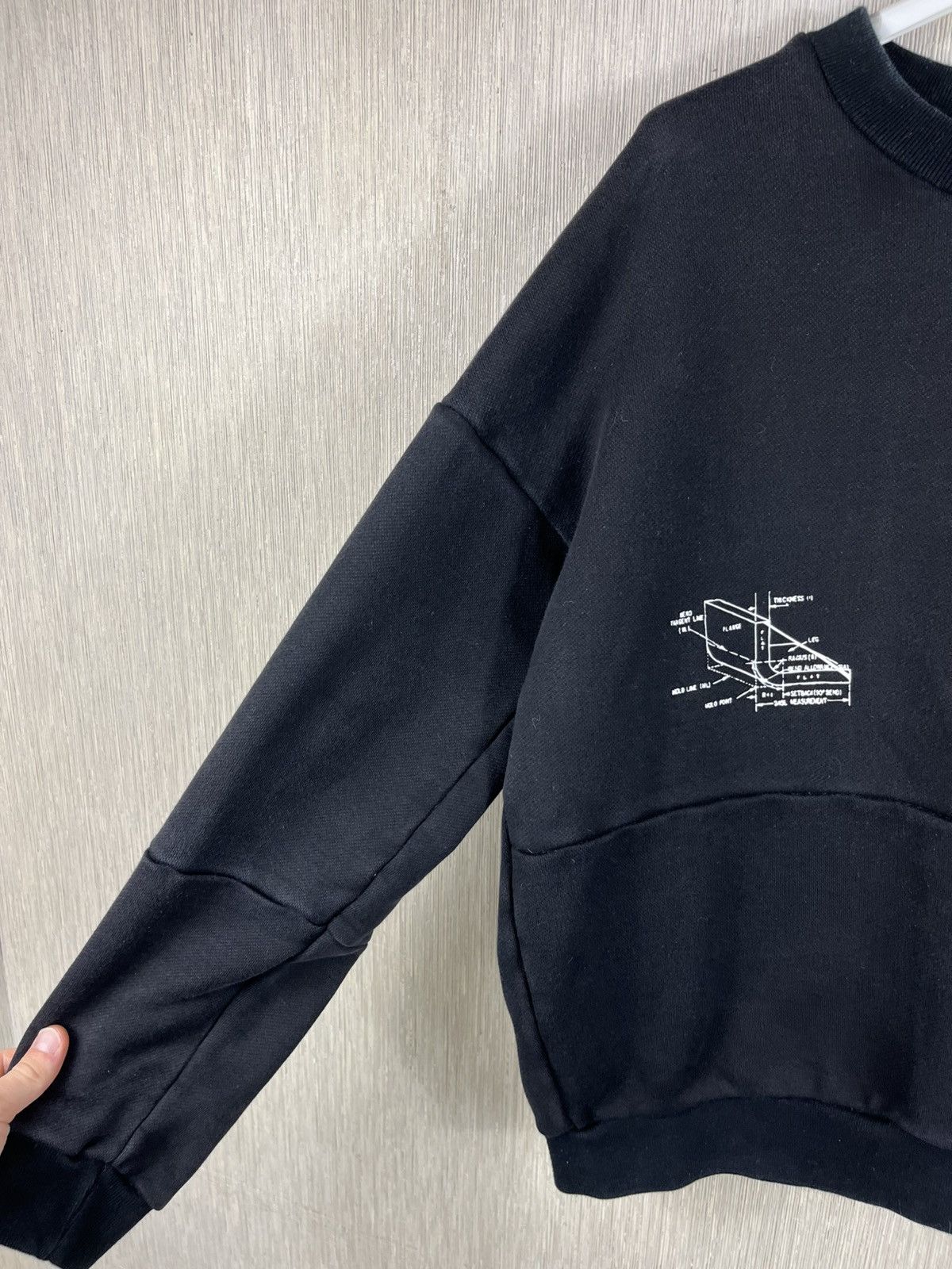Heliot Emil Heliot Emil asymmetric panel reversible cropped sweatshirt Size US XS / EU 42 / 0 - 13 Thumbnail