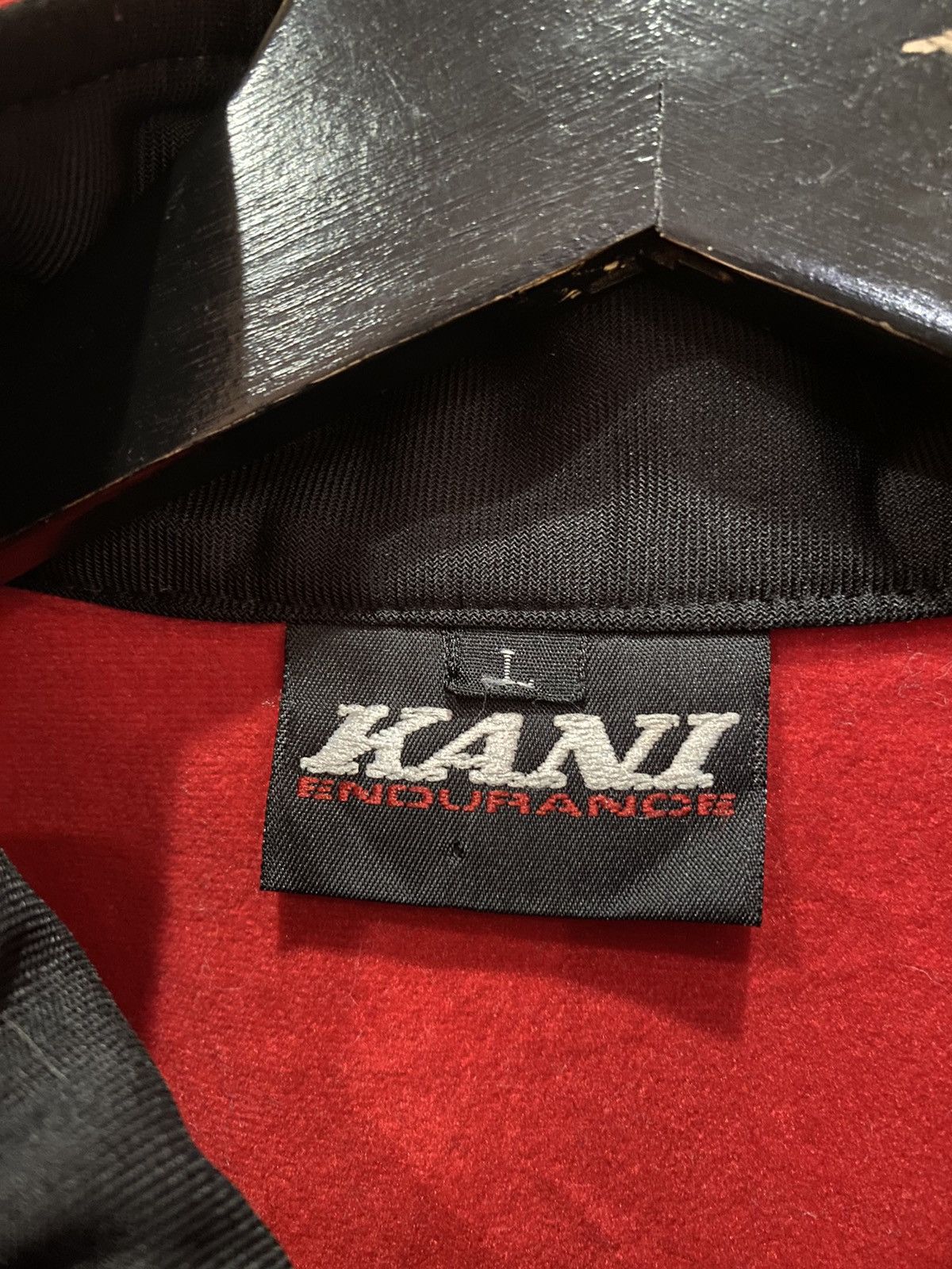 Karl Kani Vintage Karl Kani Sport Red Windbreaker Hip-Hop Streetwear Size US L / EU 52-54 / 3 - 4 Thumbnail