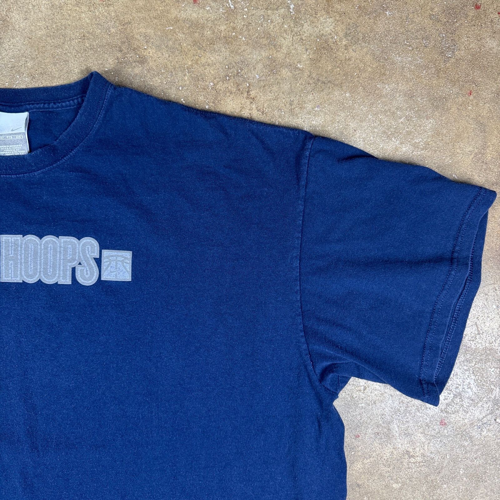 Nike Nike Hoops T-Shirt Men’s 2XL Navy Blue 03 Basketball Vintage Size US XXL / EU 58 / 5 - 4 Thumbnail