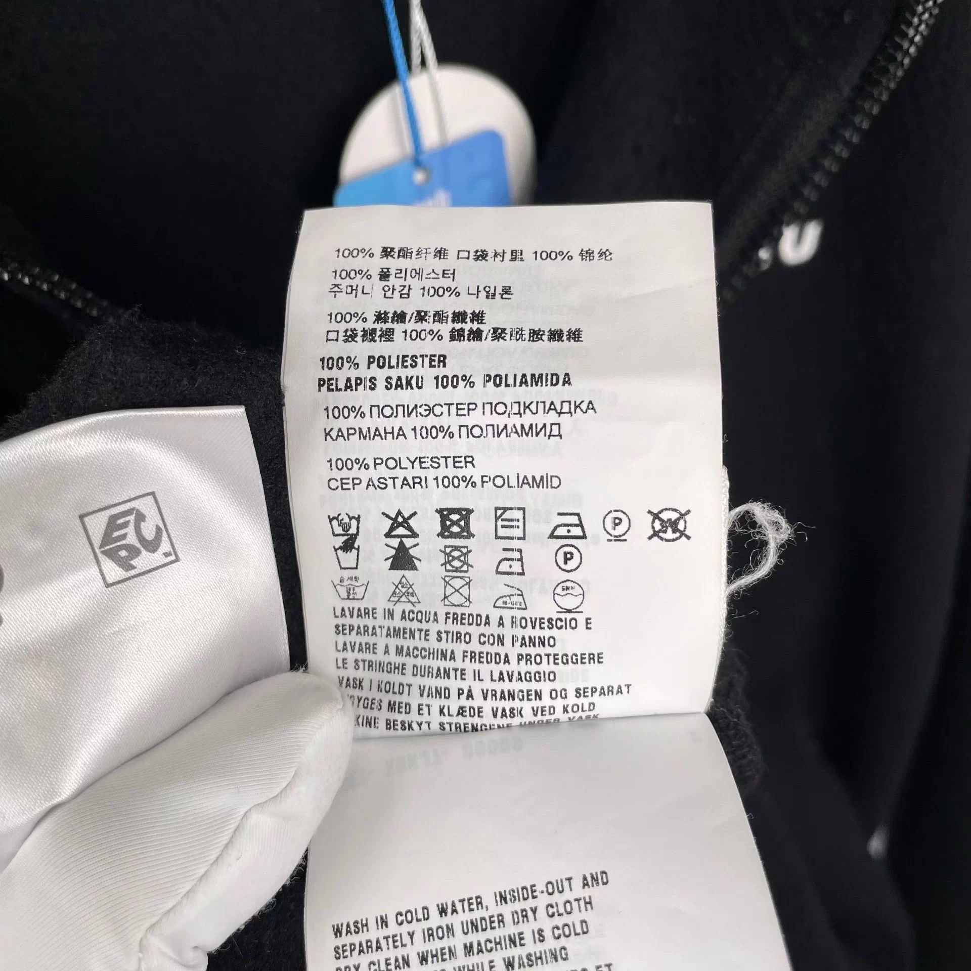 Miu Miu MIU MIU Black Fleece Chest Logo Jacket Size XS / US 0-2 / IT 36-38 - 6 Thumbnail