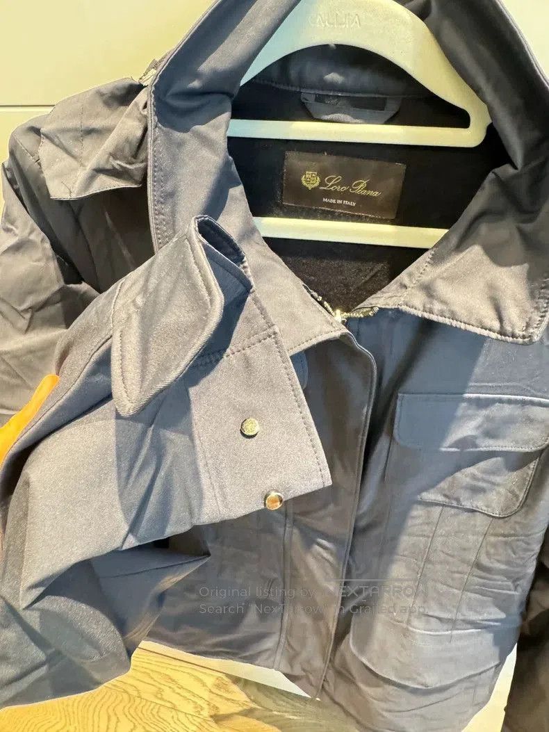 Loro Piana Loro Piana Gray Hooded Jacket. Size US M / EU 48-50 / 2 - 5 Thumbnail