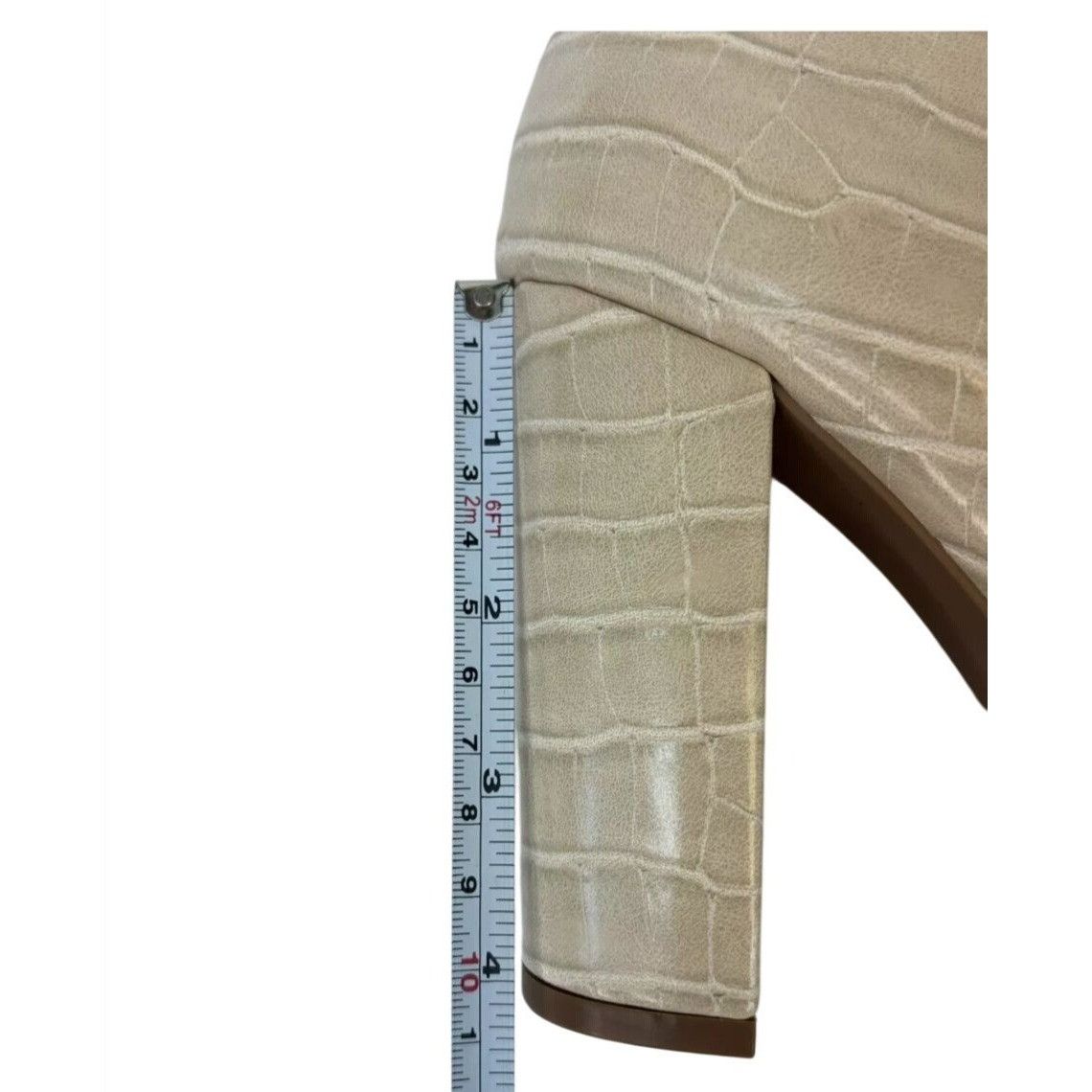 Other QUPID / Signal-84X / Beige / Faux Leather & Croc / Embossed Size US 10 / IT 40 - 7 Thumbnail