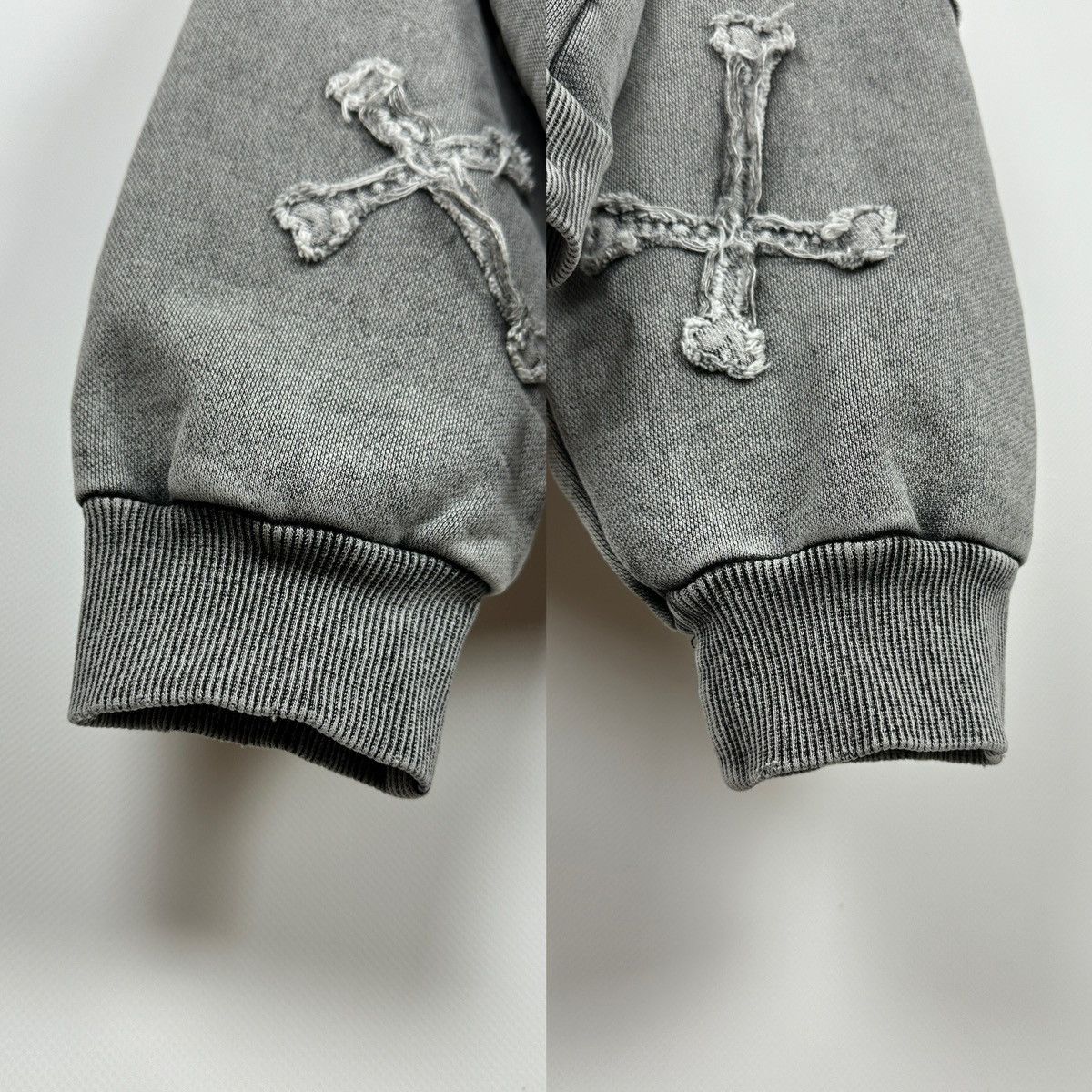 Racer Worldwide Racer Worldwide Washed Patch Cross Oversized Hoodie Size US M / EU 48-50 / 2 - 10 Thumbnail