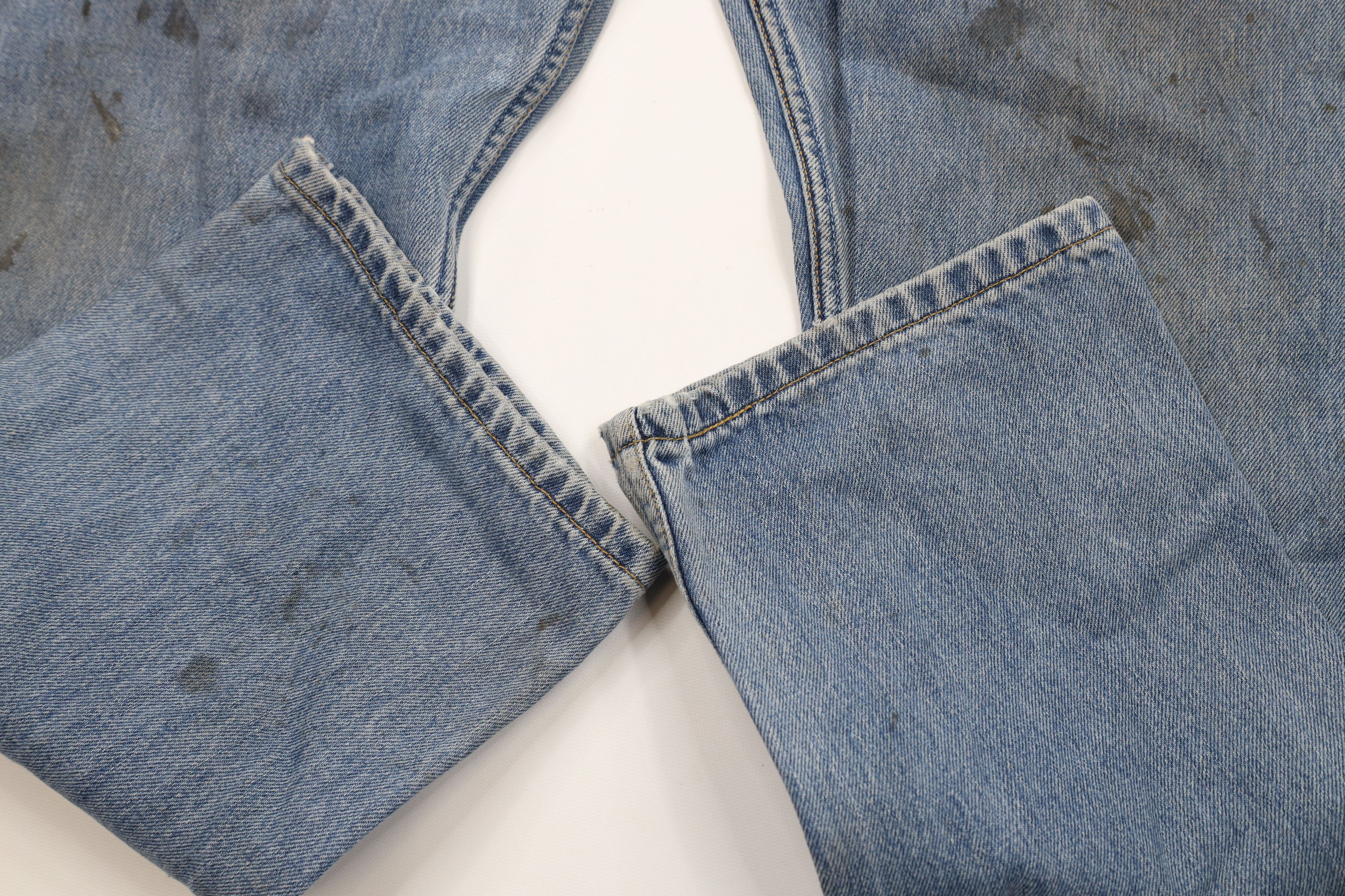Levi's Vintage Y2K 2003 Levis 505 Regular Straight Leg Jeans Blue Size US 38 / EU 54 - 6 Thumbnail