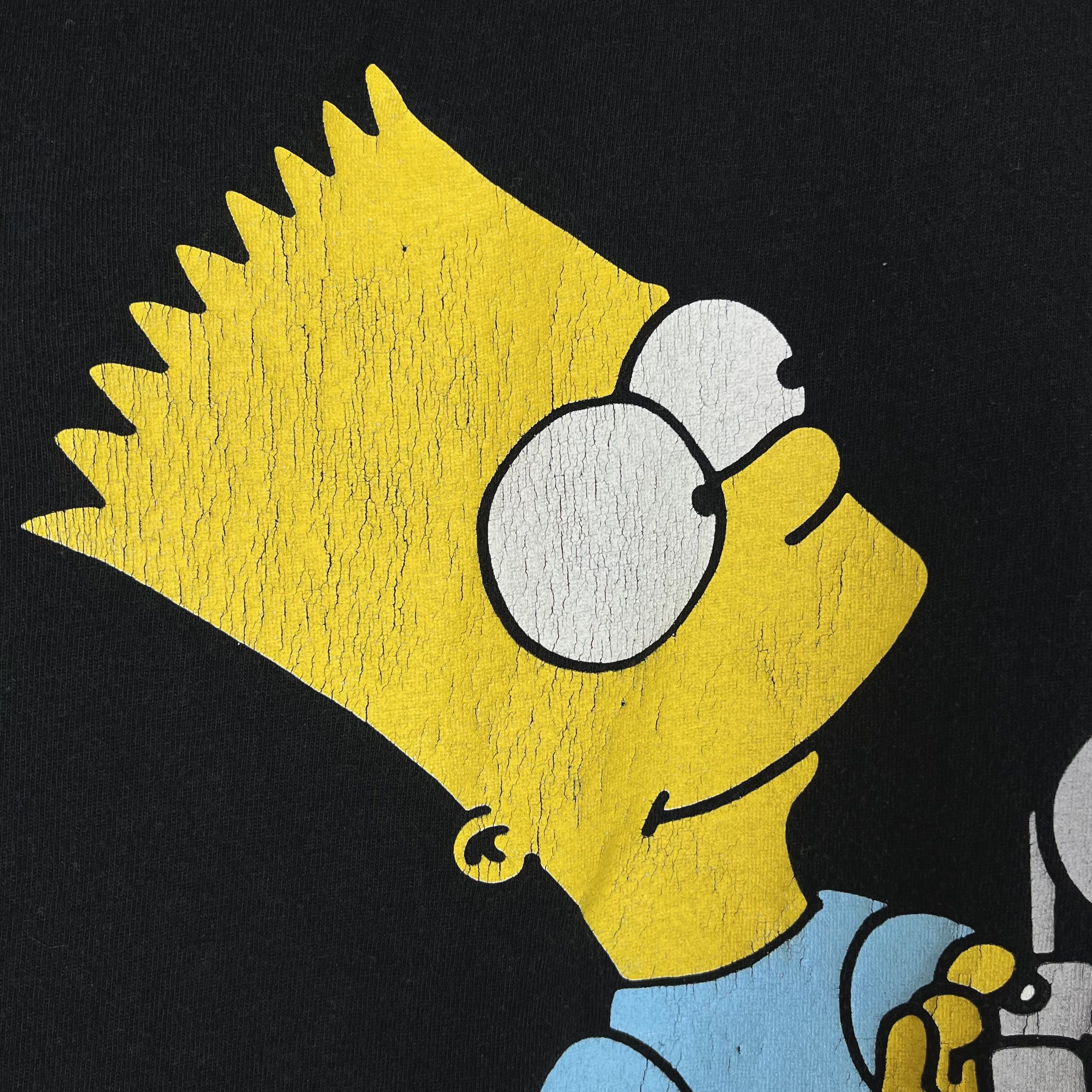 Cartoon Network Vintage The Simpsons Bart Simpson Adult Funny T Shirt 1997 Size US M / EU 48-50 / 2 - 12 Thumbnail