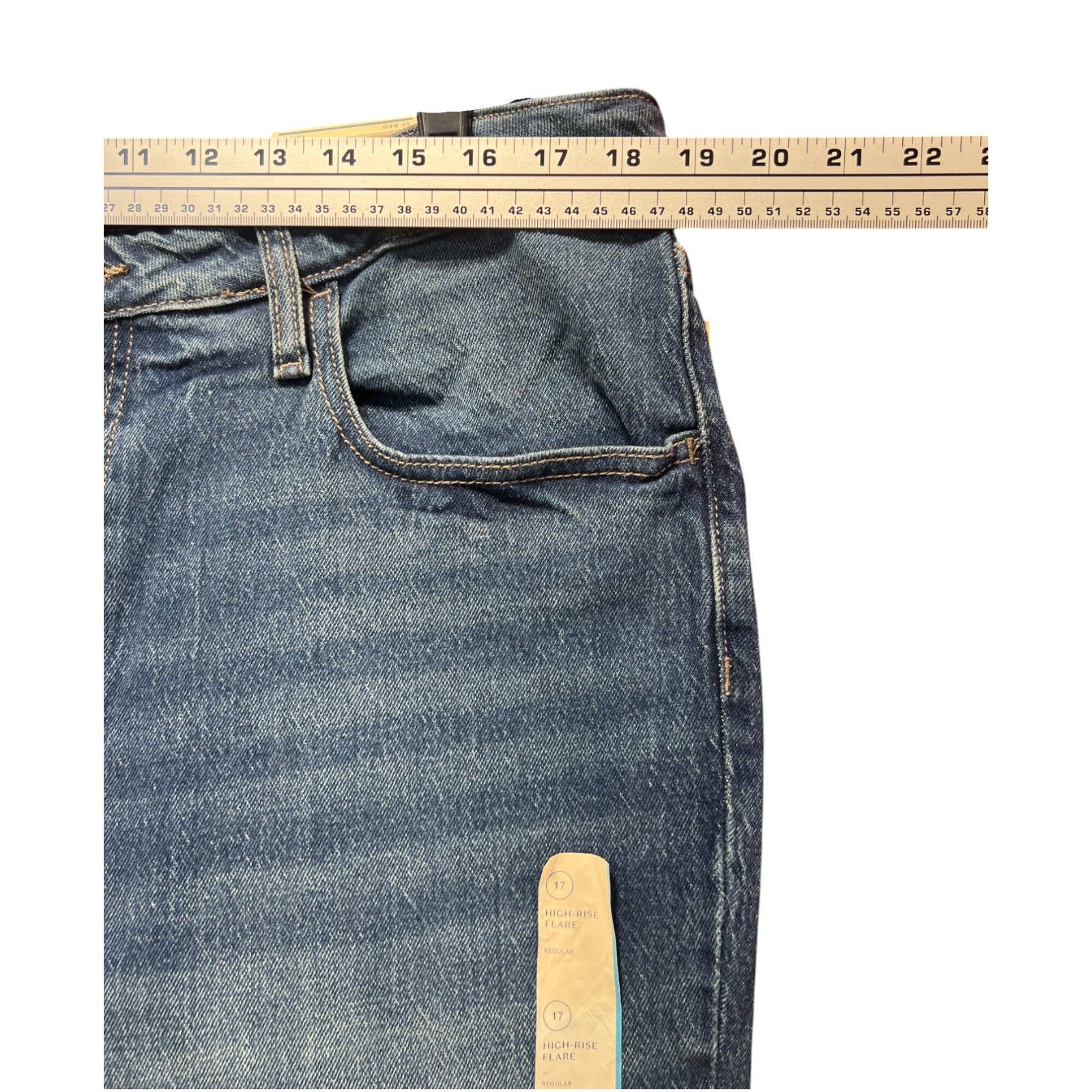 Other Universal Thread - Women's High Rise Flare - Fitted Hip & Th Size 37" - 3 Thumbnail